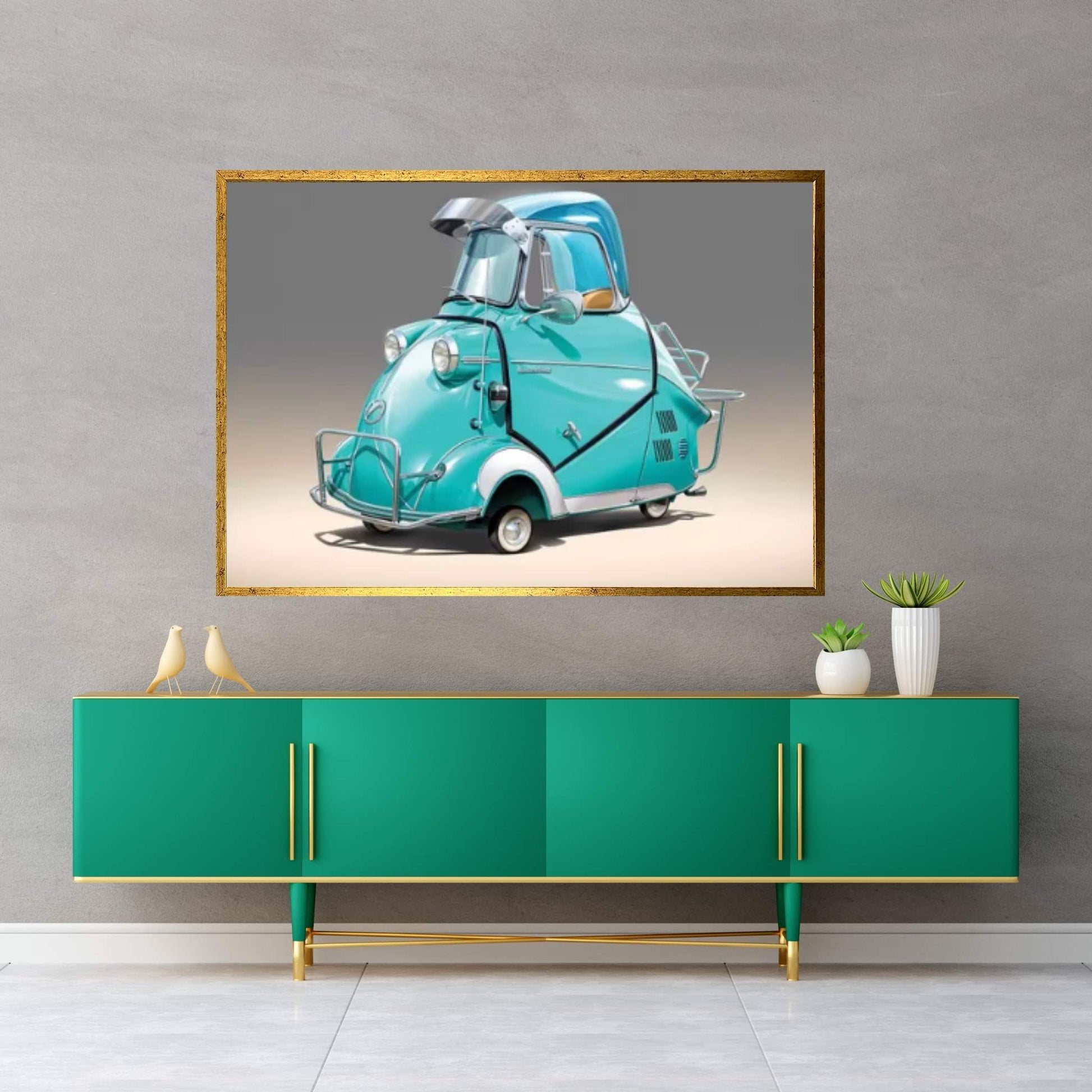 Messerschmitt Canvas Wall Art - Y Canvas