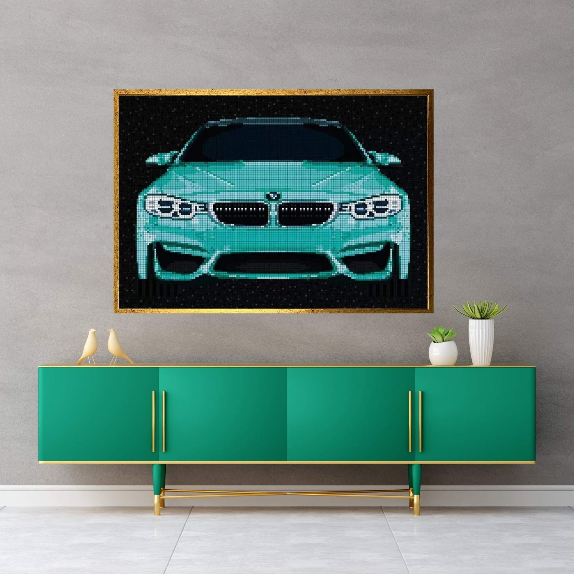 M4 Canvas Wall Art - Y Canvas