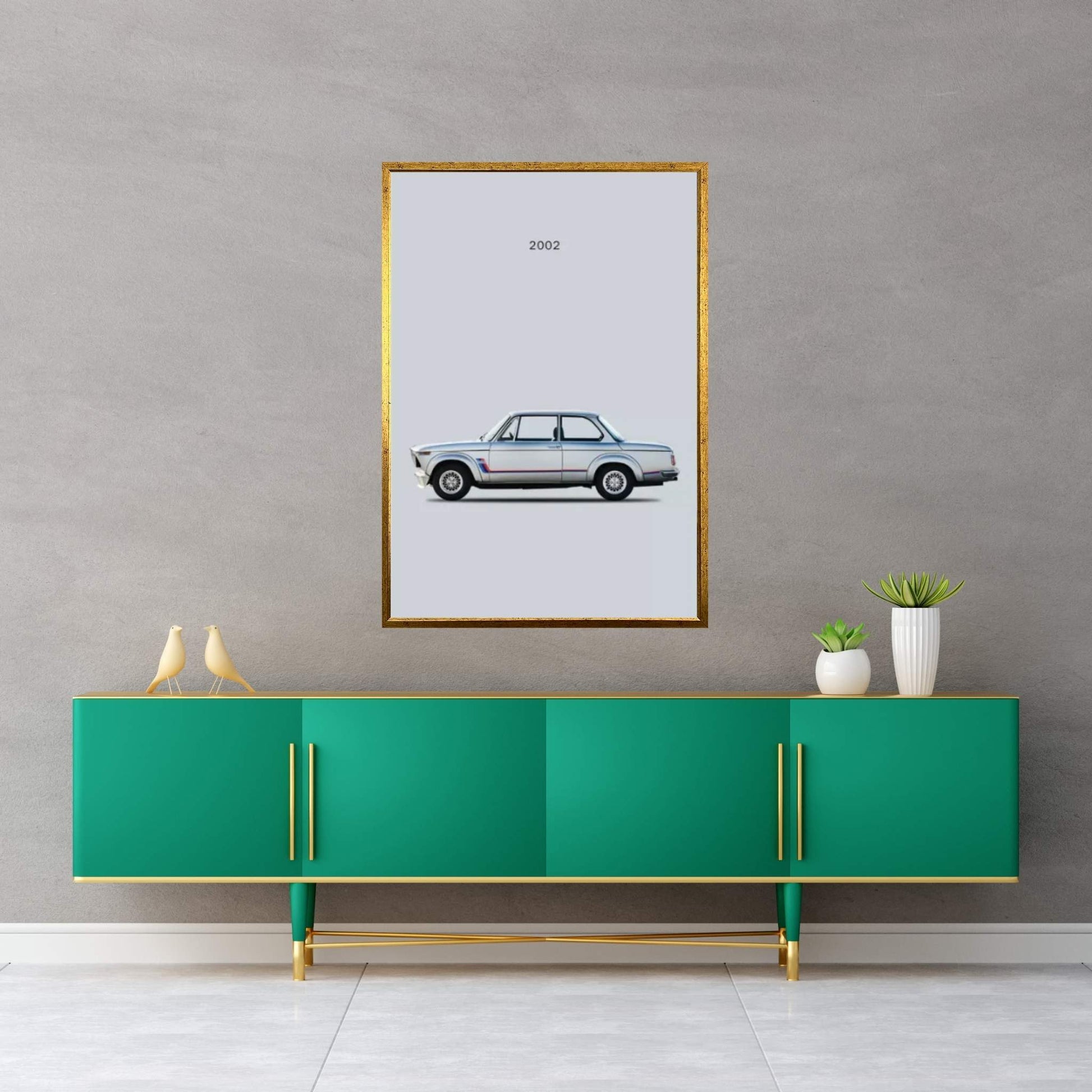 BMW 2002 Turbo Canvas Wall Art - Y Canvas