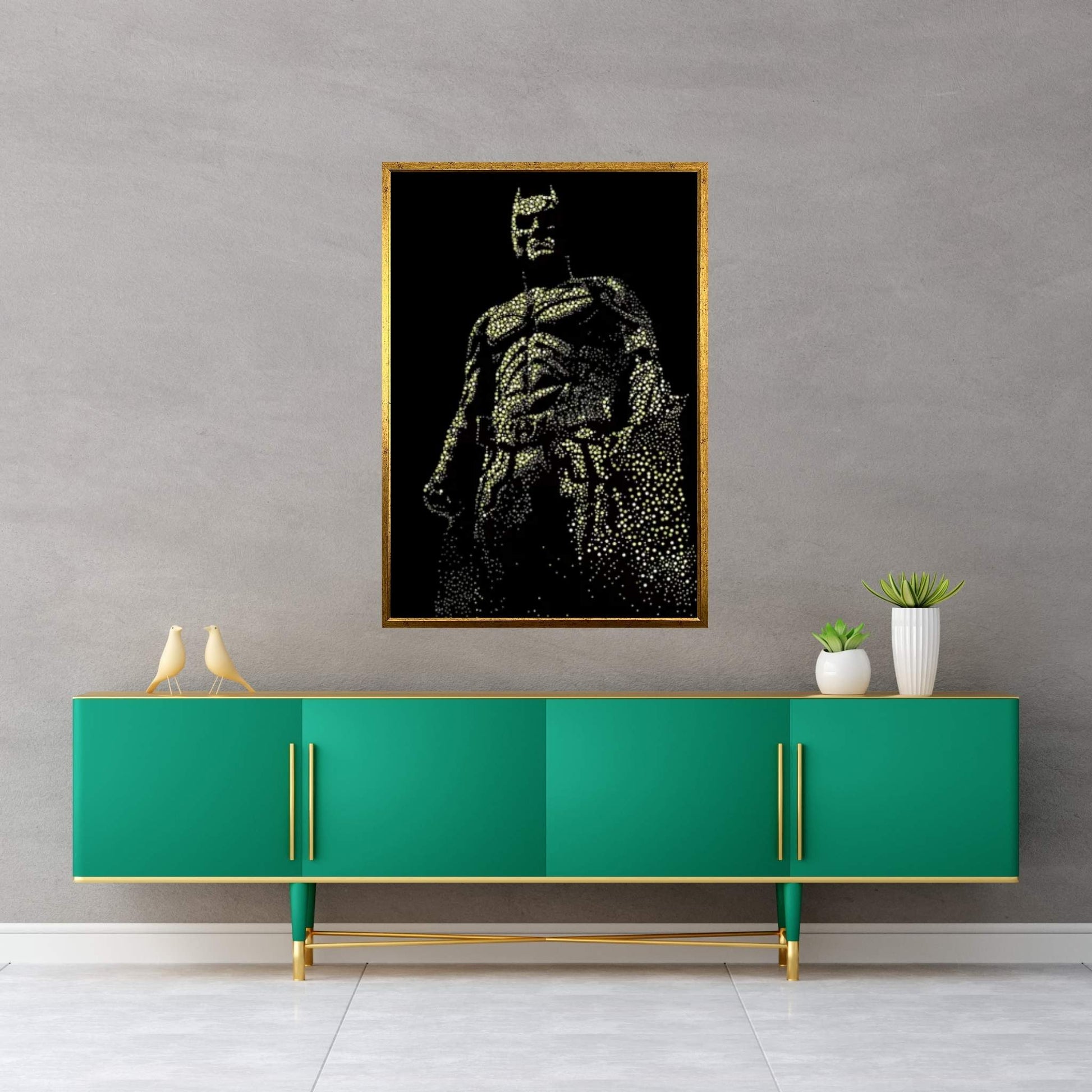 Dark Knight Canvas Wall Art - Y Canvas