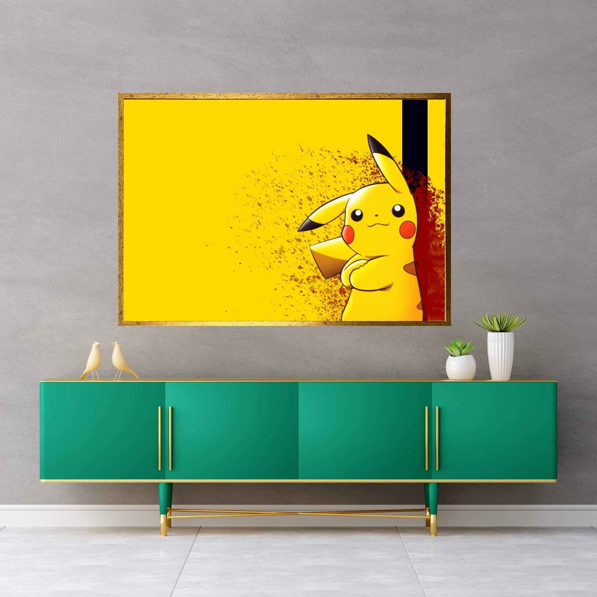 Pokémon - Pikachu Canvas Wall Art - Y Canvas