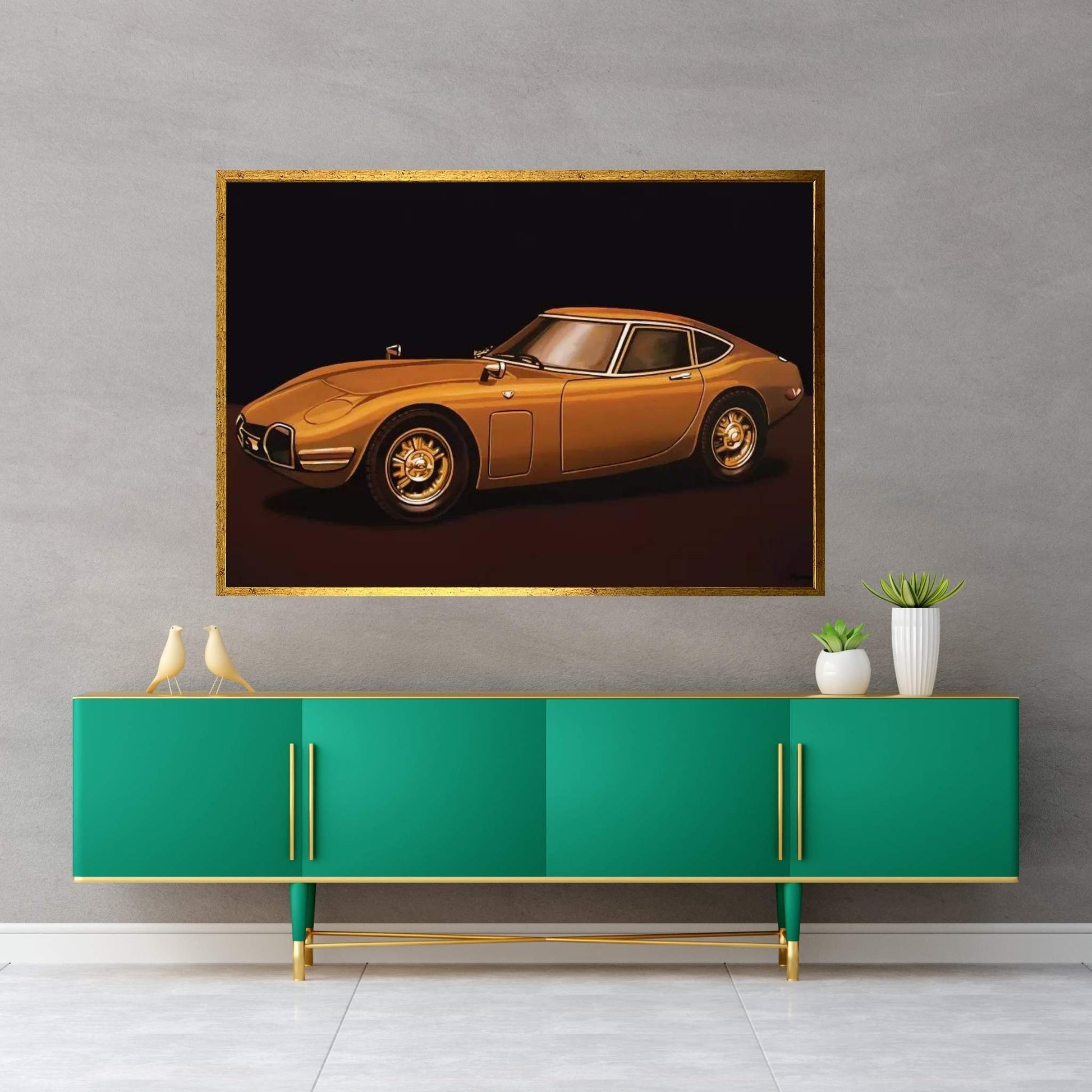 Toyota 2000Gt Canvas Wall Art - Y Canvas