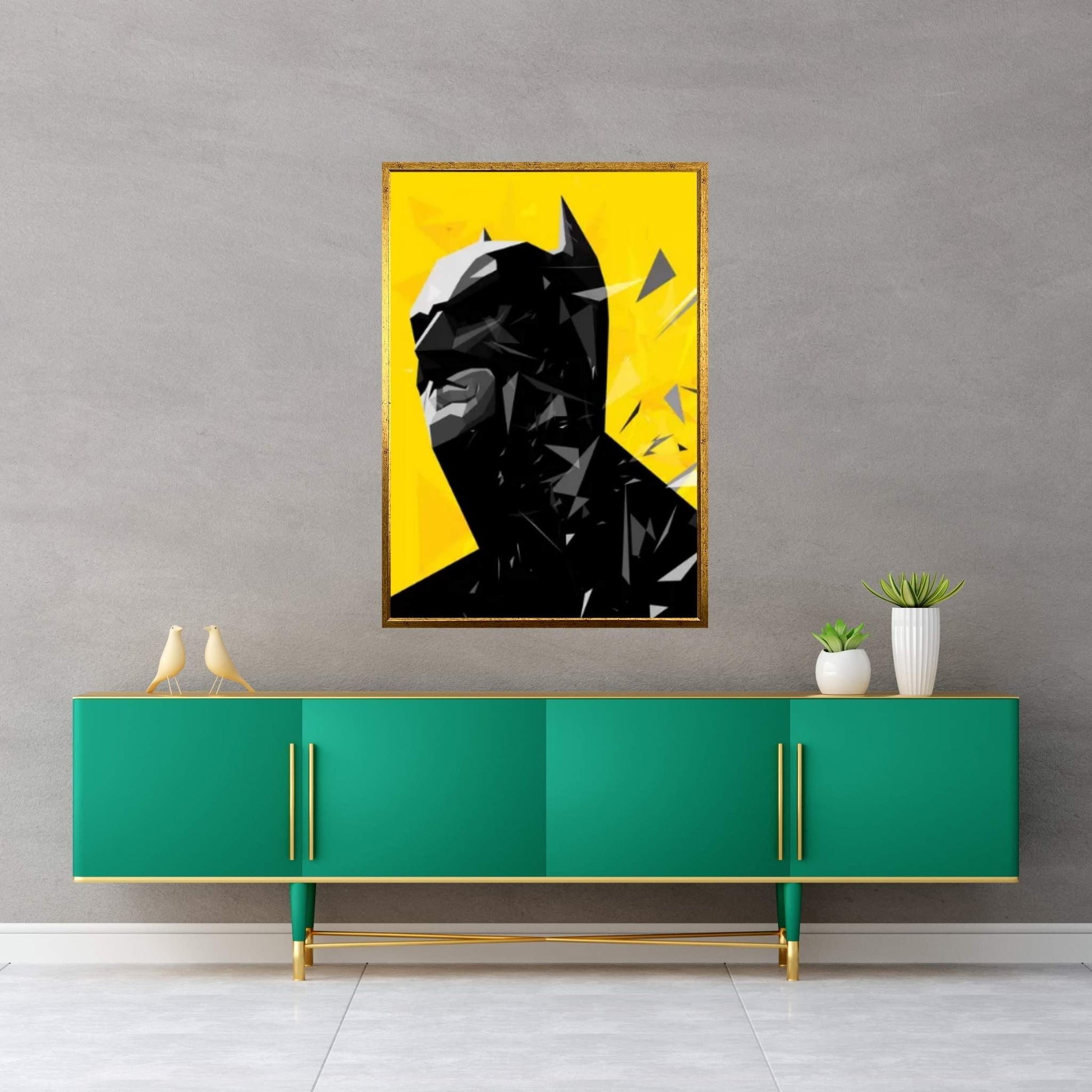 Batman Canvas Wall Art - Y Canvas