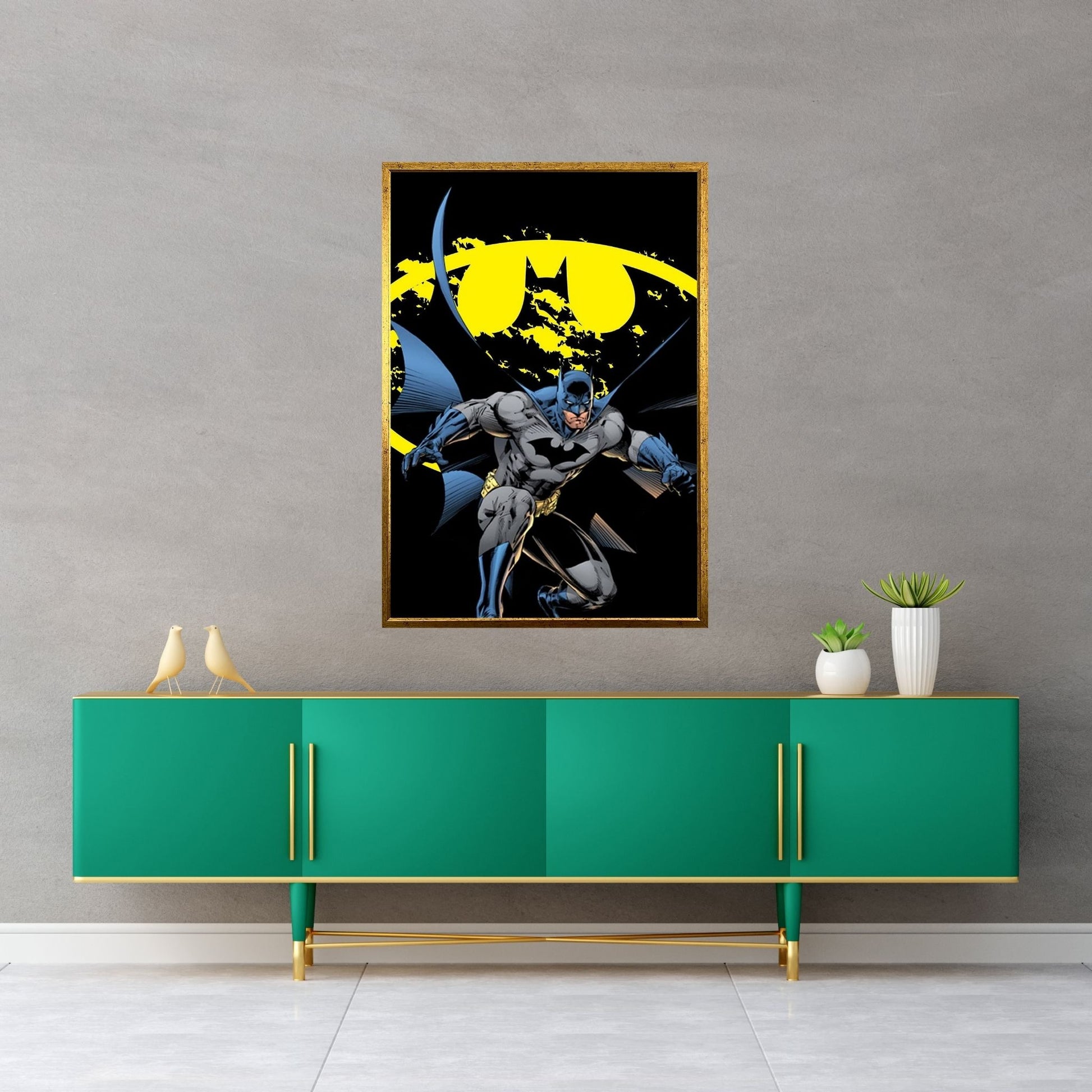 Batman Canvas Wall Art - Y Canvas