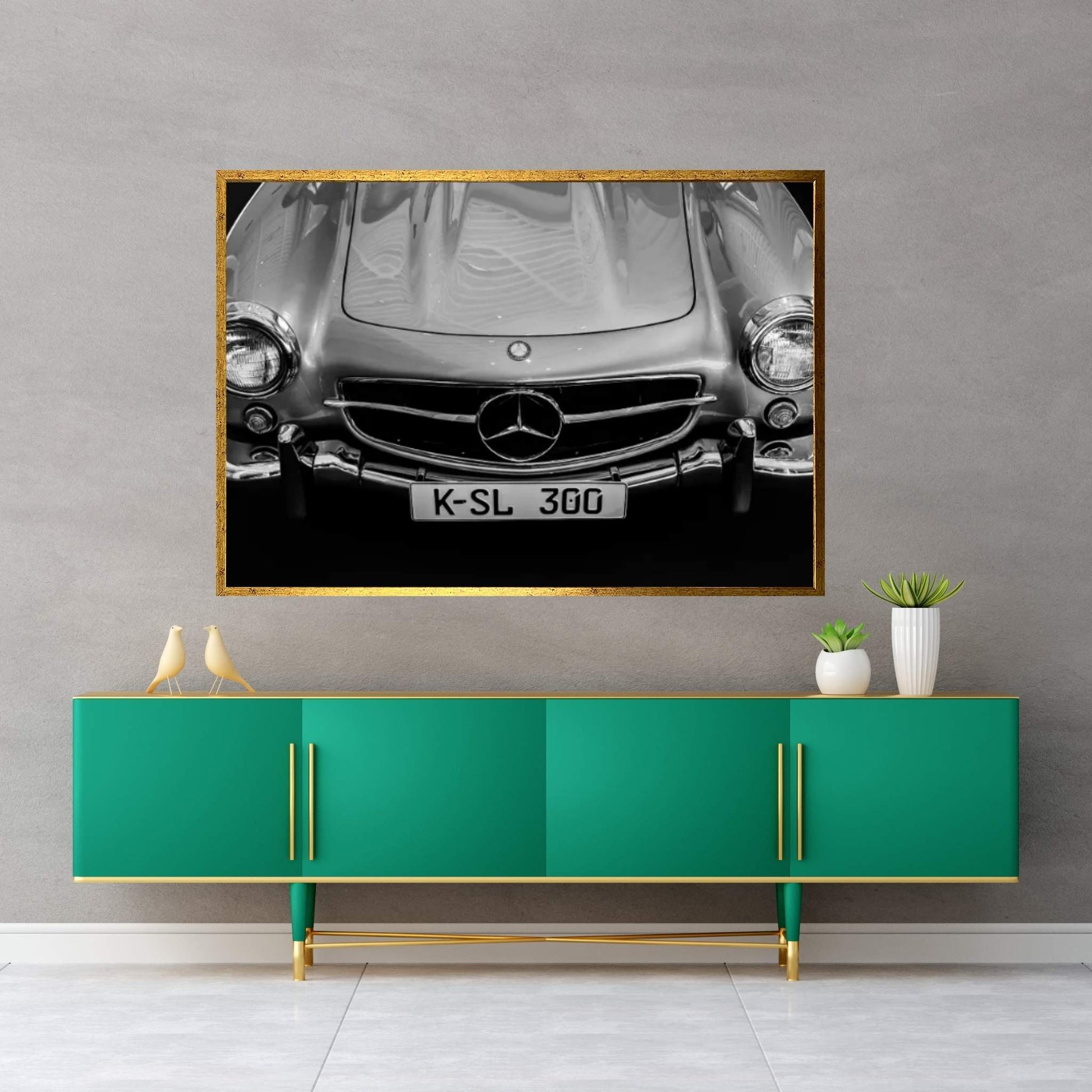 Car Lovers V Canvas Wall Art - Y Canvas