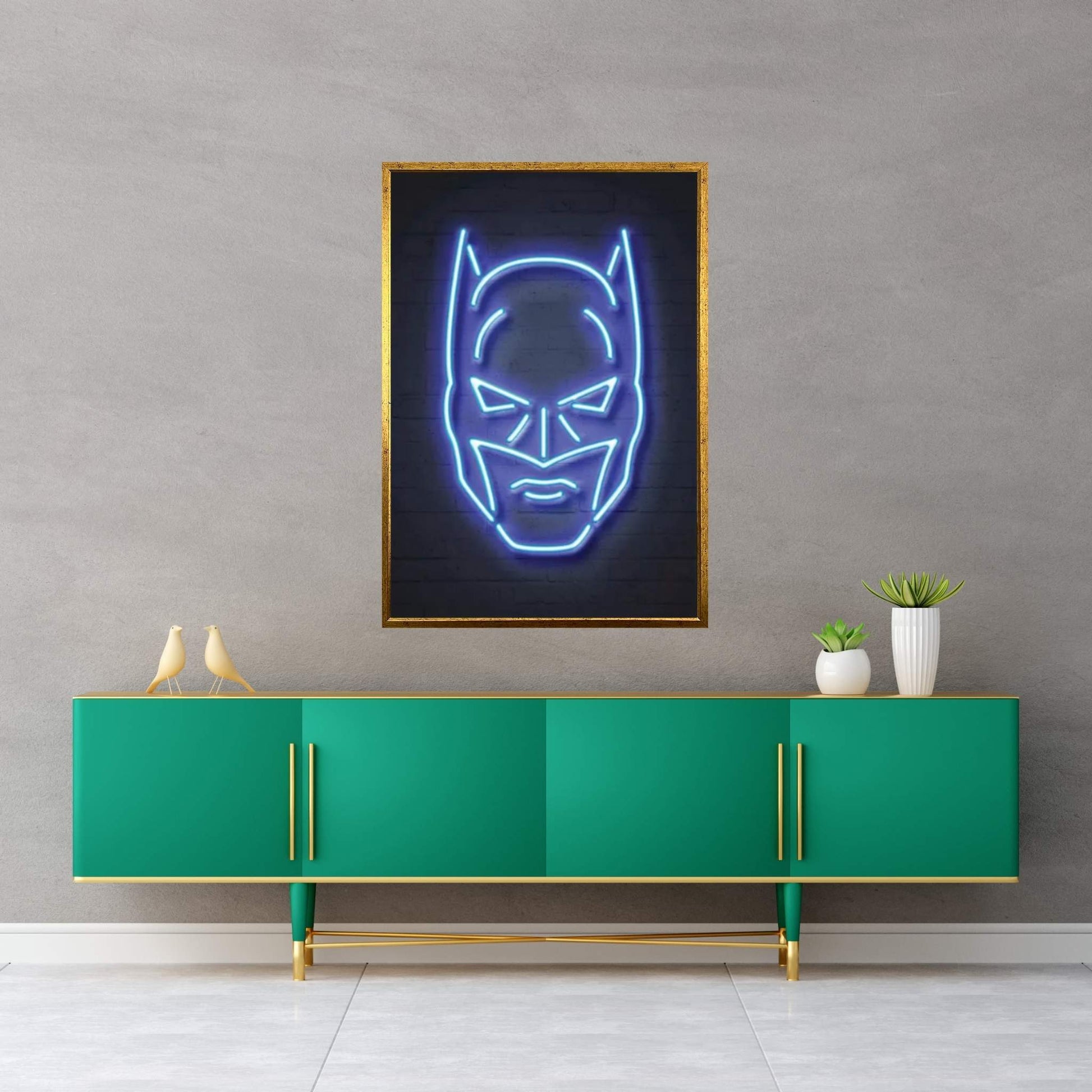 Batman Canvas Wall Art - Y Canvas