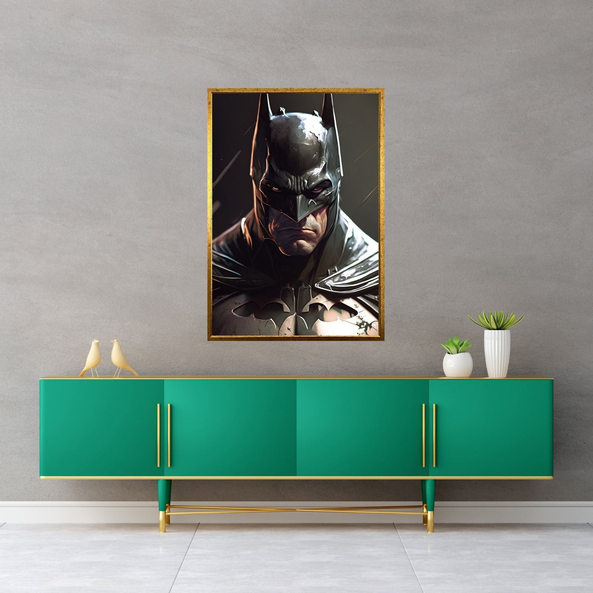 Batman Canvas Wall Art - Y Canvas