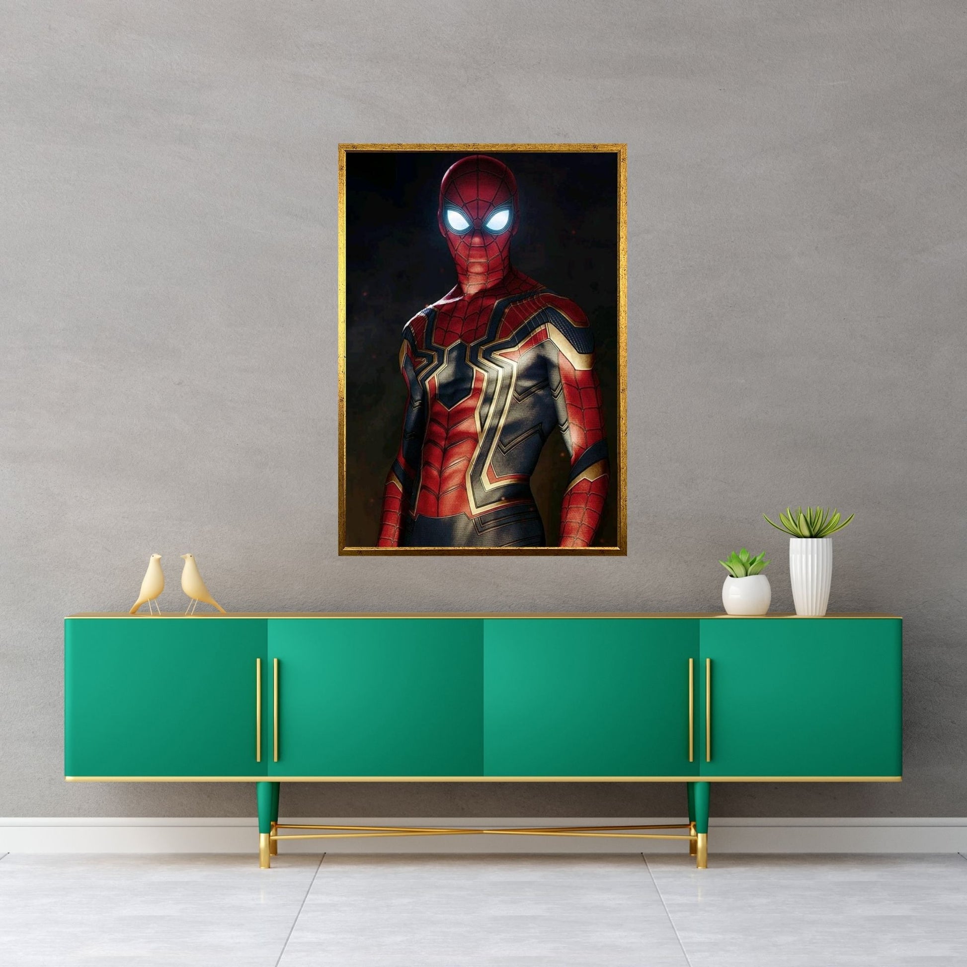 Spiderman Canvas Wall Art - Y Canvas