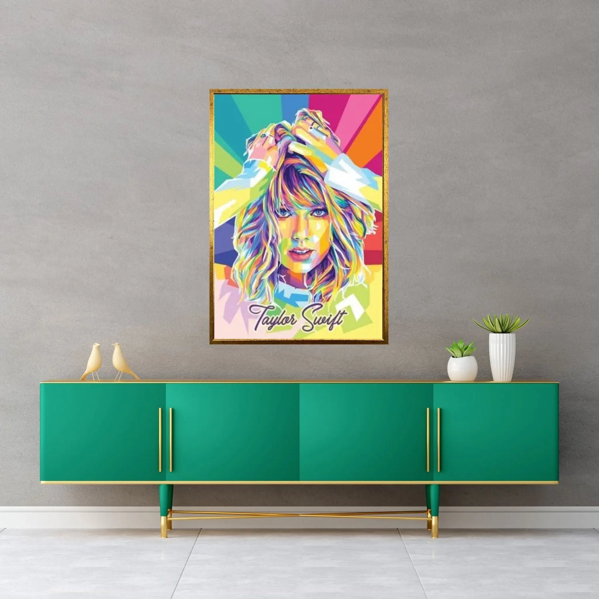 Taylor Swift II Canvas Wall Art - Y Canvas