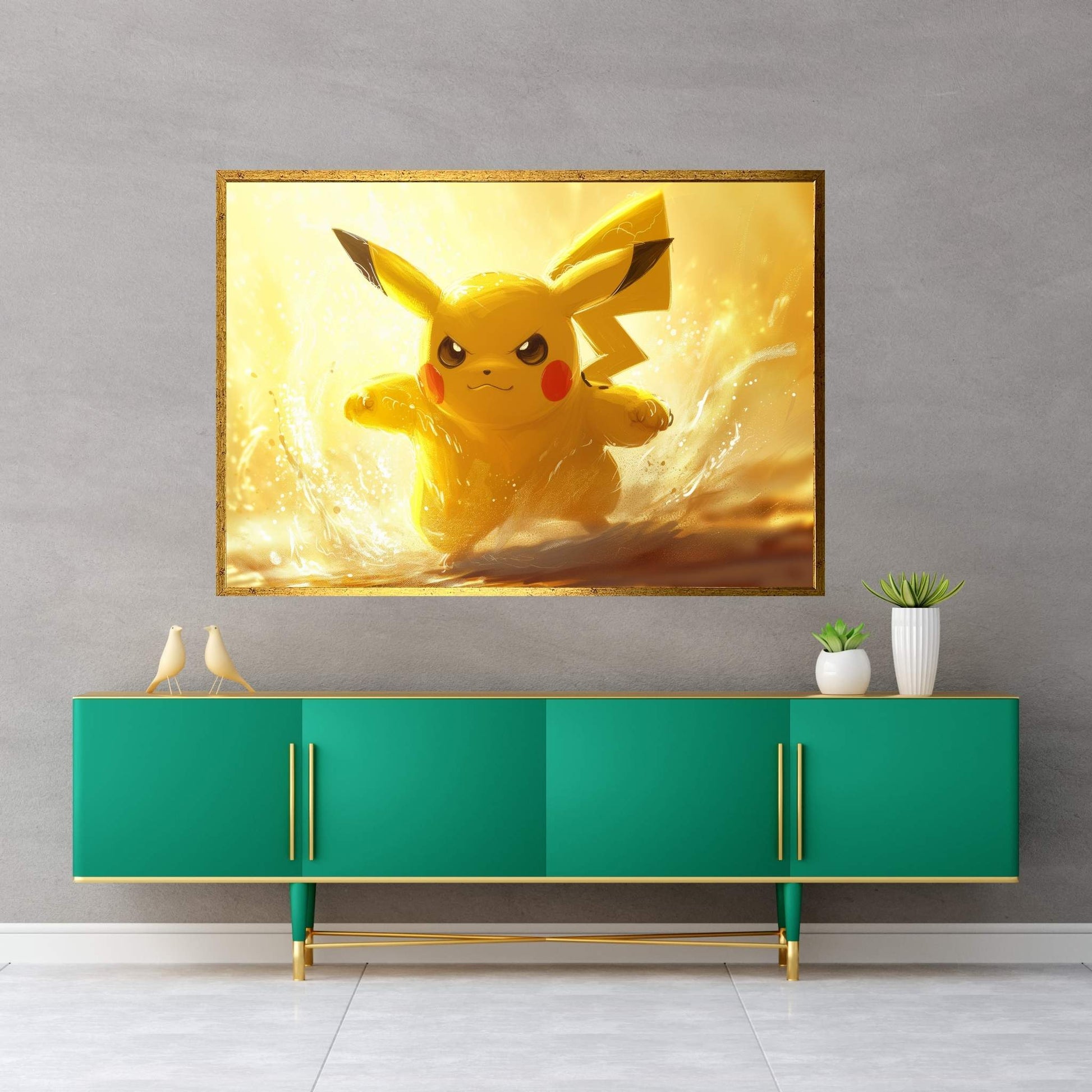 Pokémon - Pikachu Canvas Wall Art - Y Canvas