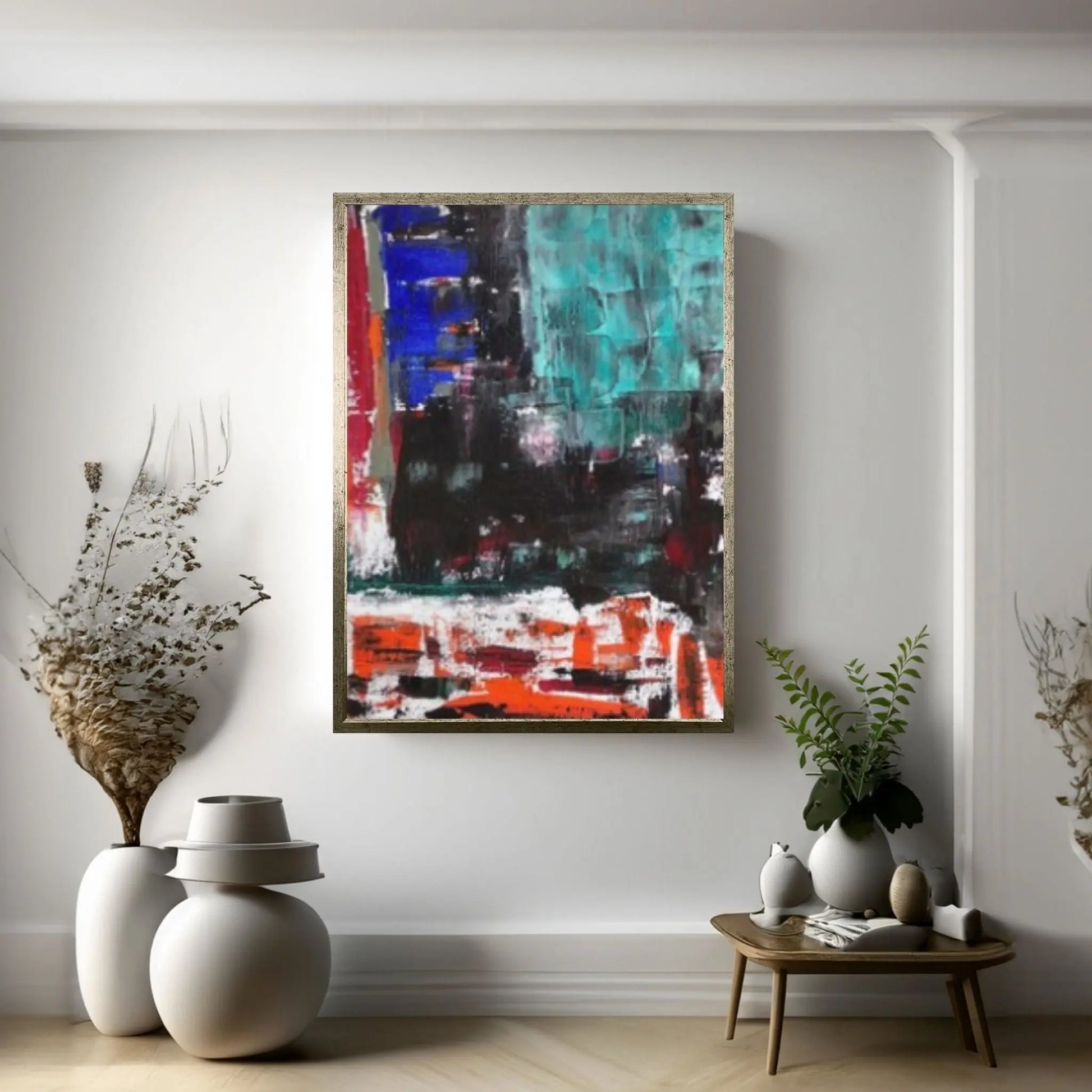 Abstract Painting Canvas Original Abstract Art Large Abstract Wall Art - Y Canvas