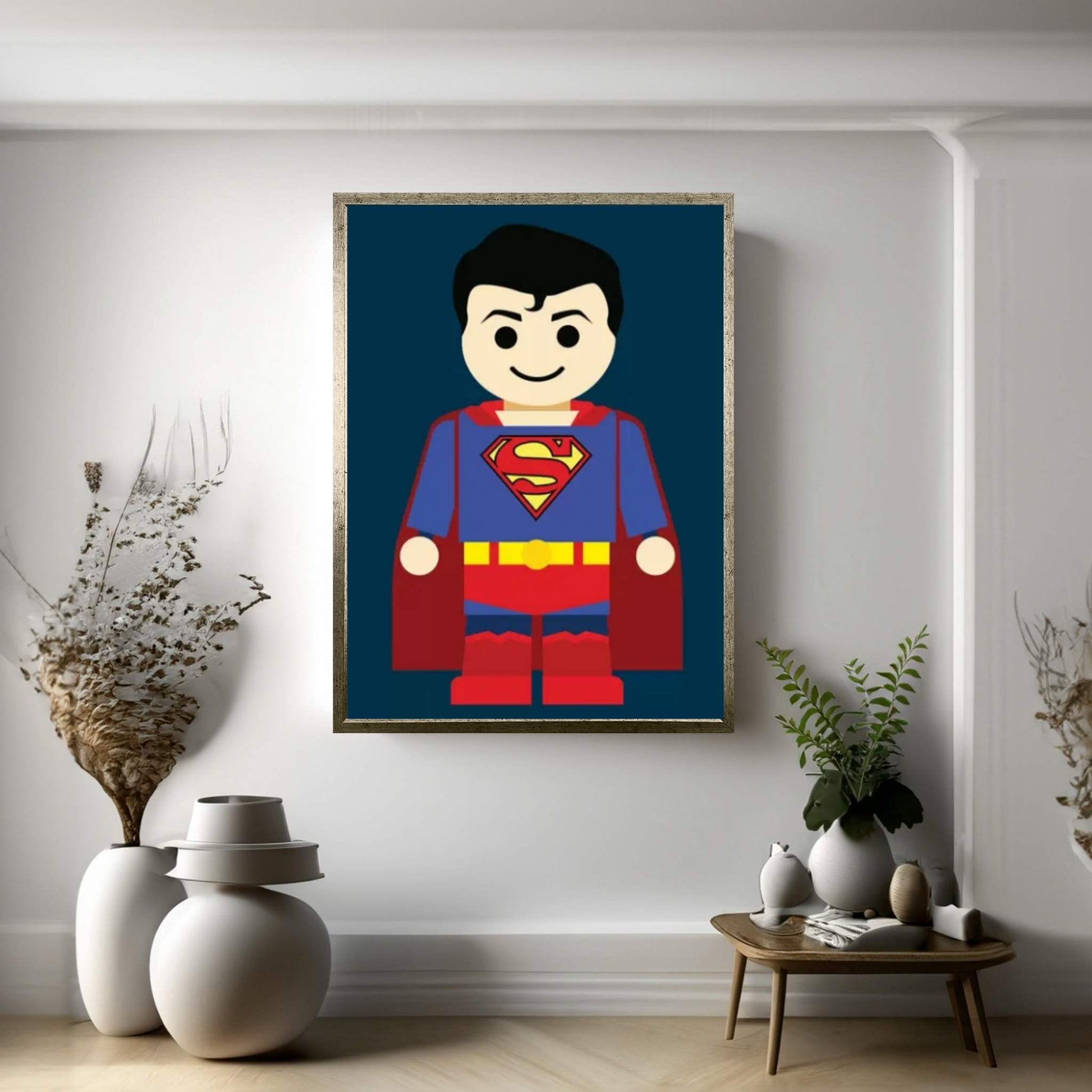 Toy Superman Canvas Wall Art - Y Canvas