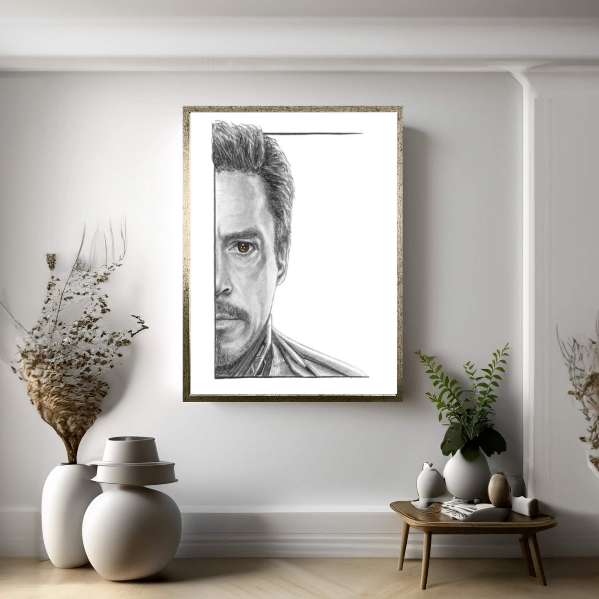 Tony Stark End Game Canvas Wall Art - Y Canvas