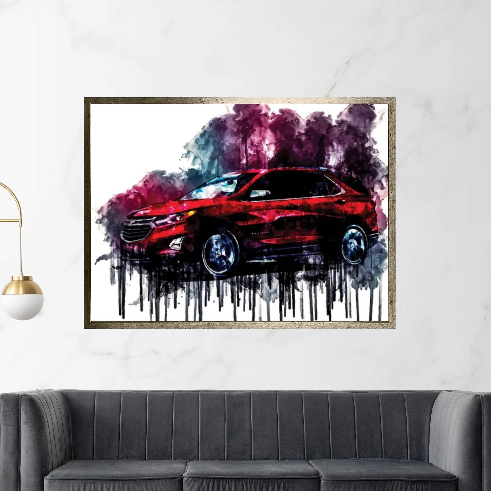 2018 Chevrolet Equinox Canvas Wall Art - Y Canvas