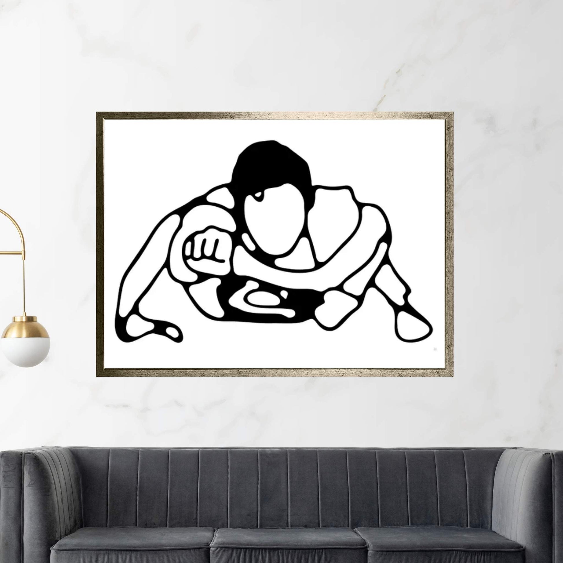 Superman Canvas Wall Art - Y Canvas