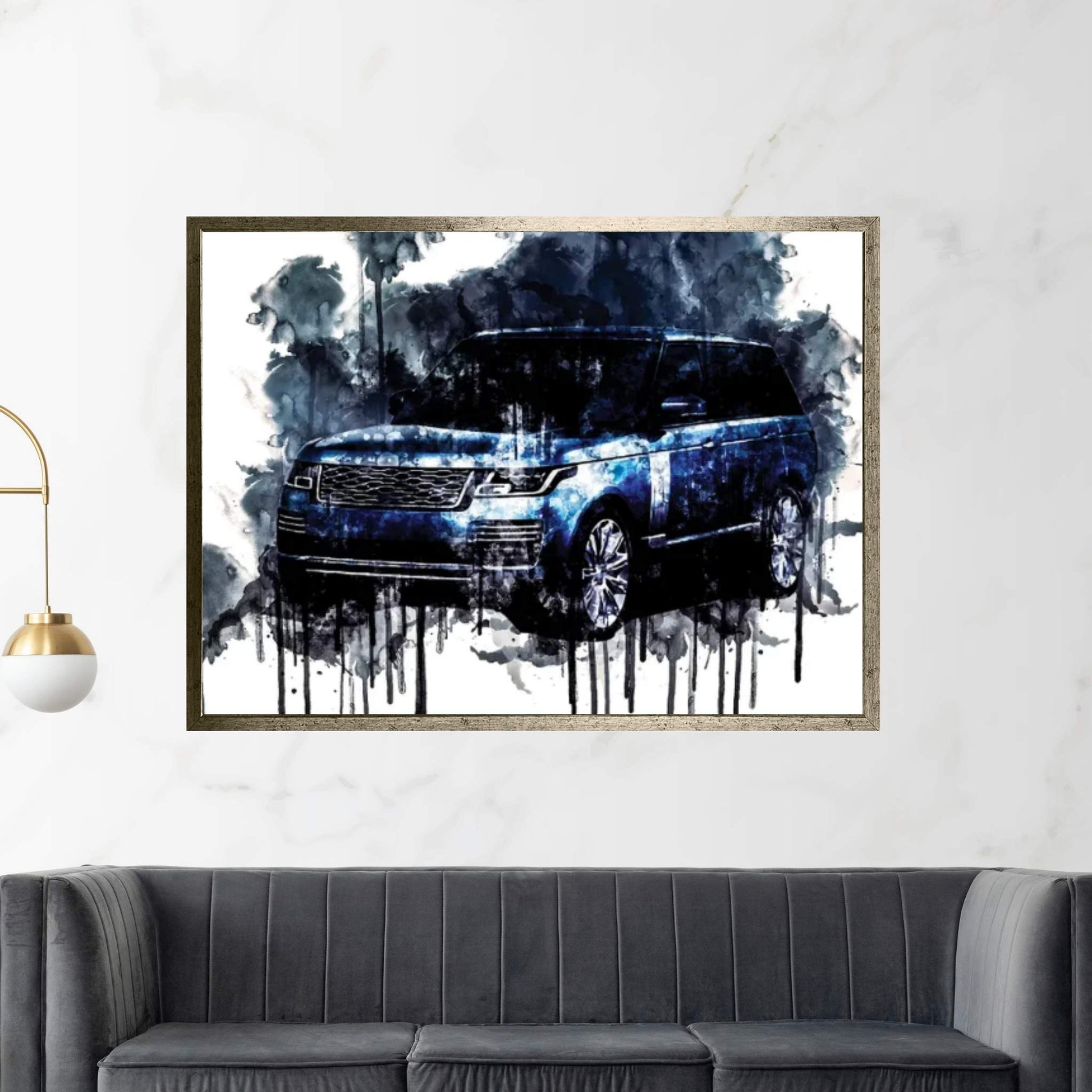 2017 Range Rover Autobiography Vehicle CCLXVIII Canvas Wall Art - Y Canvas