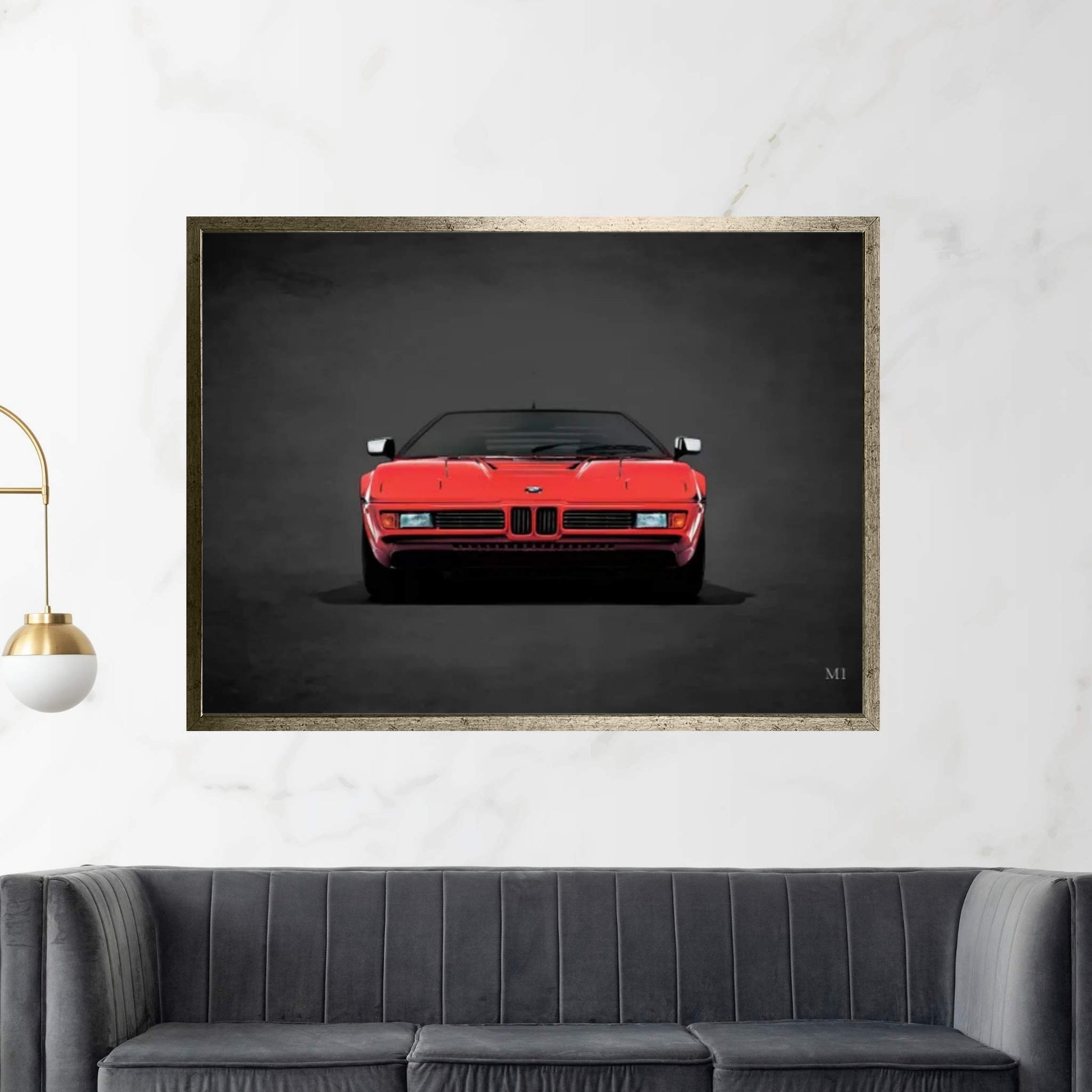 1979 BMW M1 Canvas Wall Art - Y Canvas