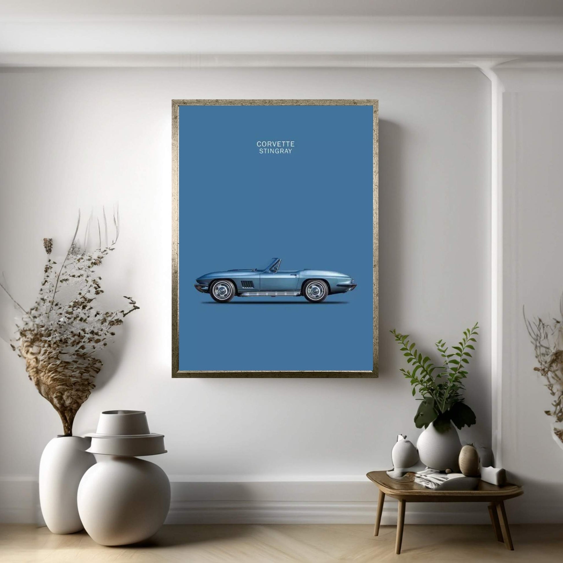 1967 Chevrolet Corvette Stingray Canvas Wall Art - Y Canvas