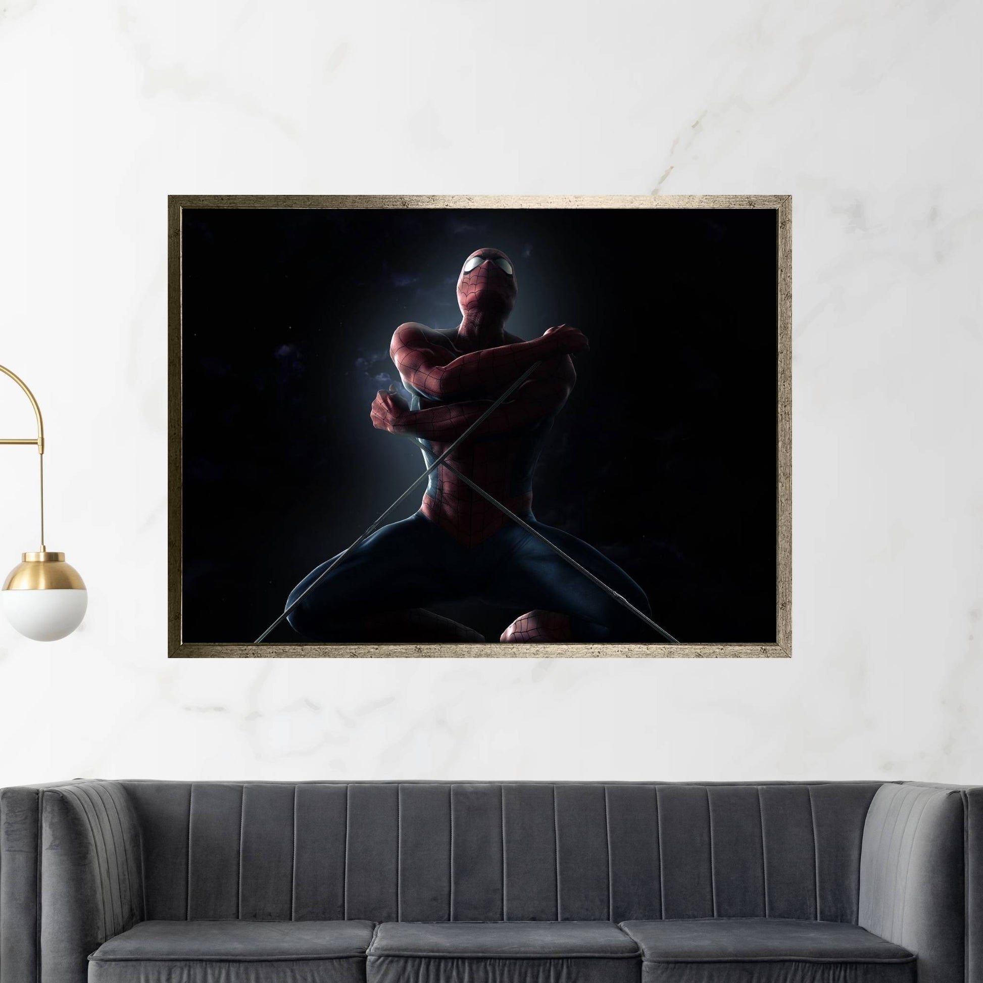 Spiderman Canvas Wall Art - Y Canvas