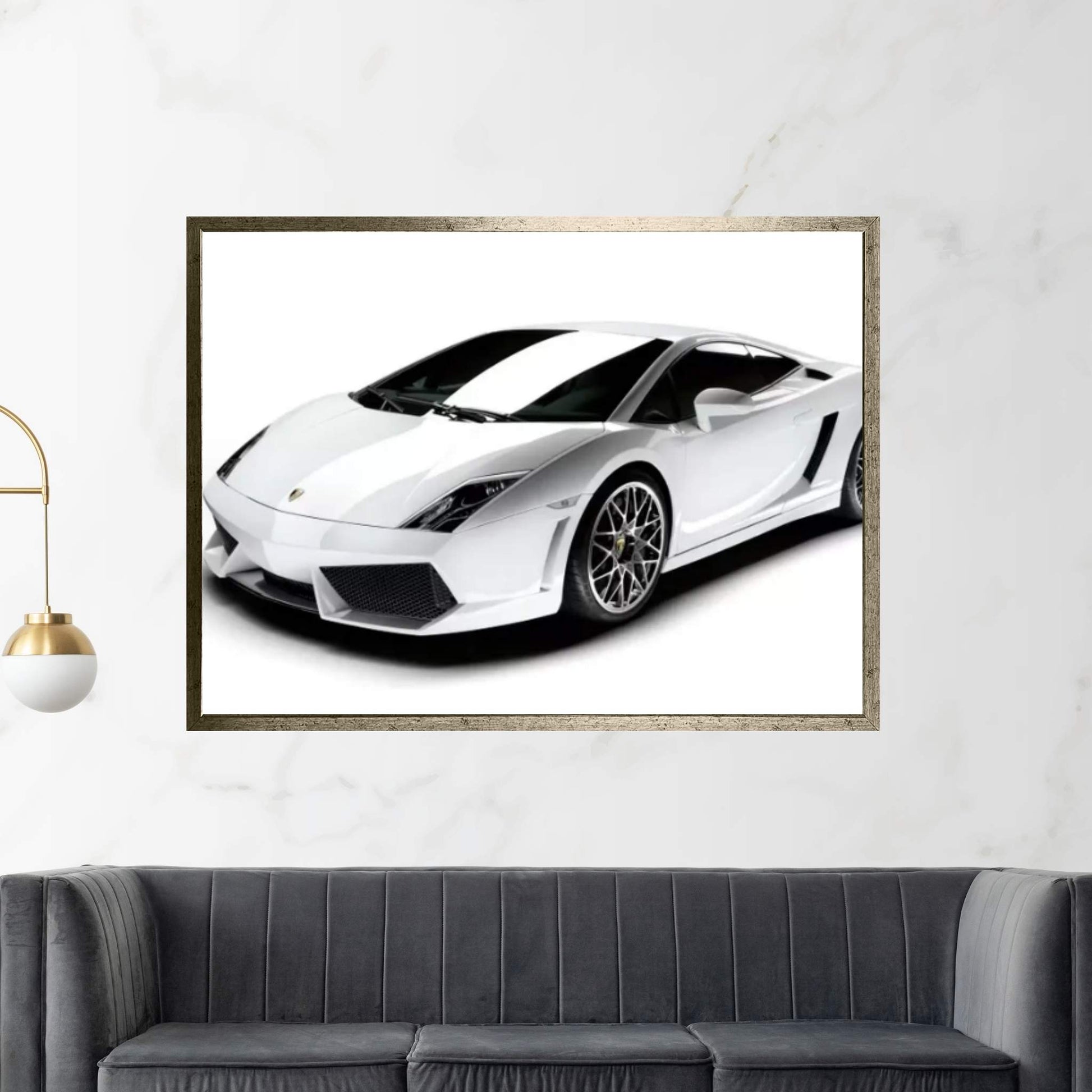 Lamborghini Gallardo Lp 560-4 Canvas Wall Art - Y Canvas