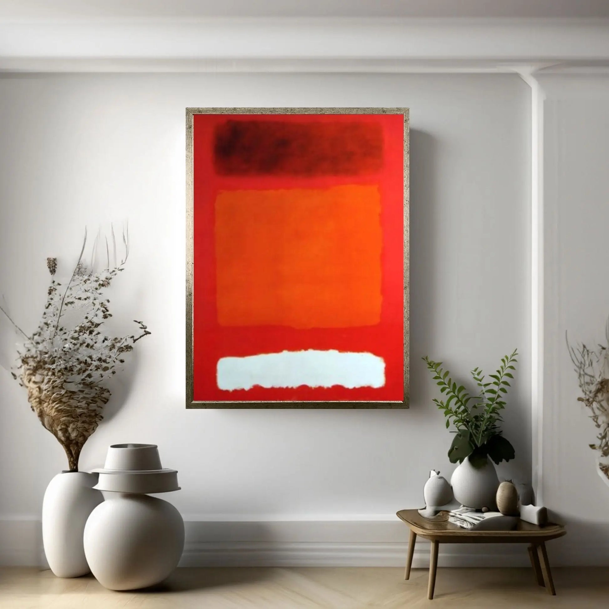 Mark Rothko Frame Canvas/Poster Art Reproduction, Rothko Reproduction - Y Canvas