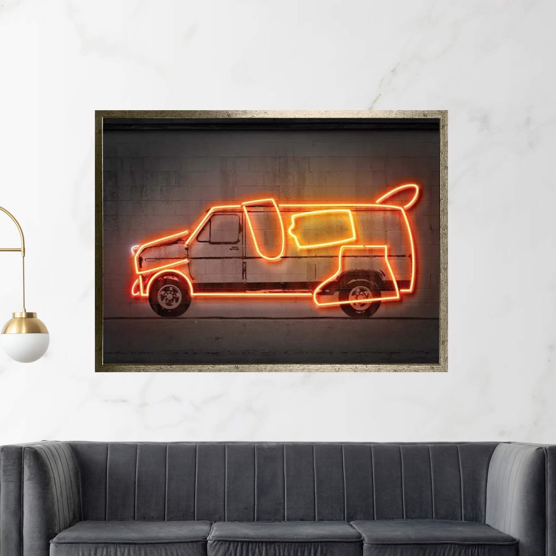 Dumb Car Canvas Wall Art - Y Canvas