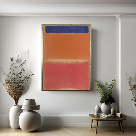 Mark Rothko Frame Canvas/Poster Art Reproduction, Rothko Reproduction - Y Canvas