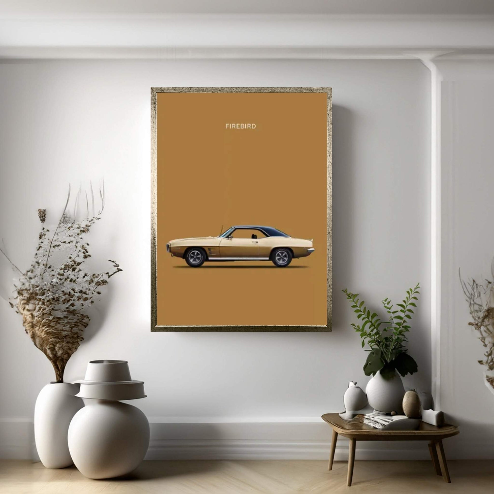 1969 Pontiac Firebird Canvas Wall Art - Y Canvas