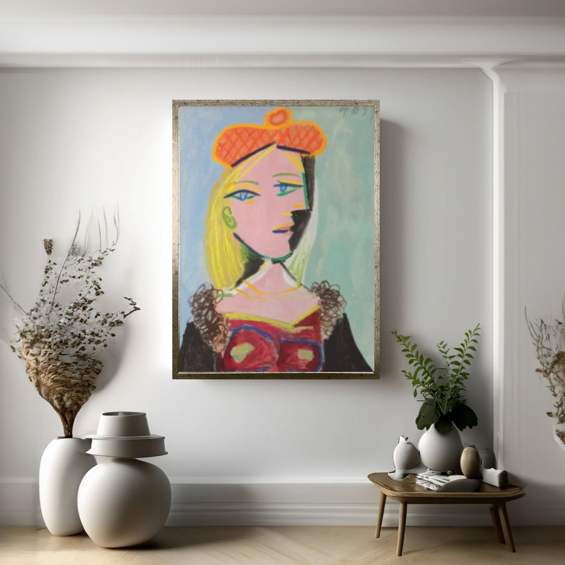 Pablo Picasso Marie-Therese Exhibition Canvas Wall Art, Pablo Picasso Print - Y Canvas