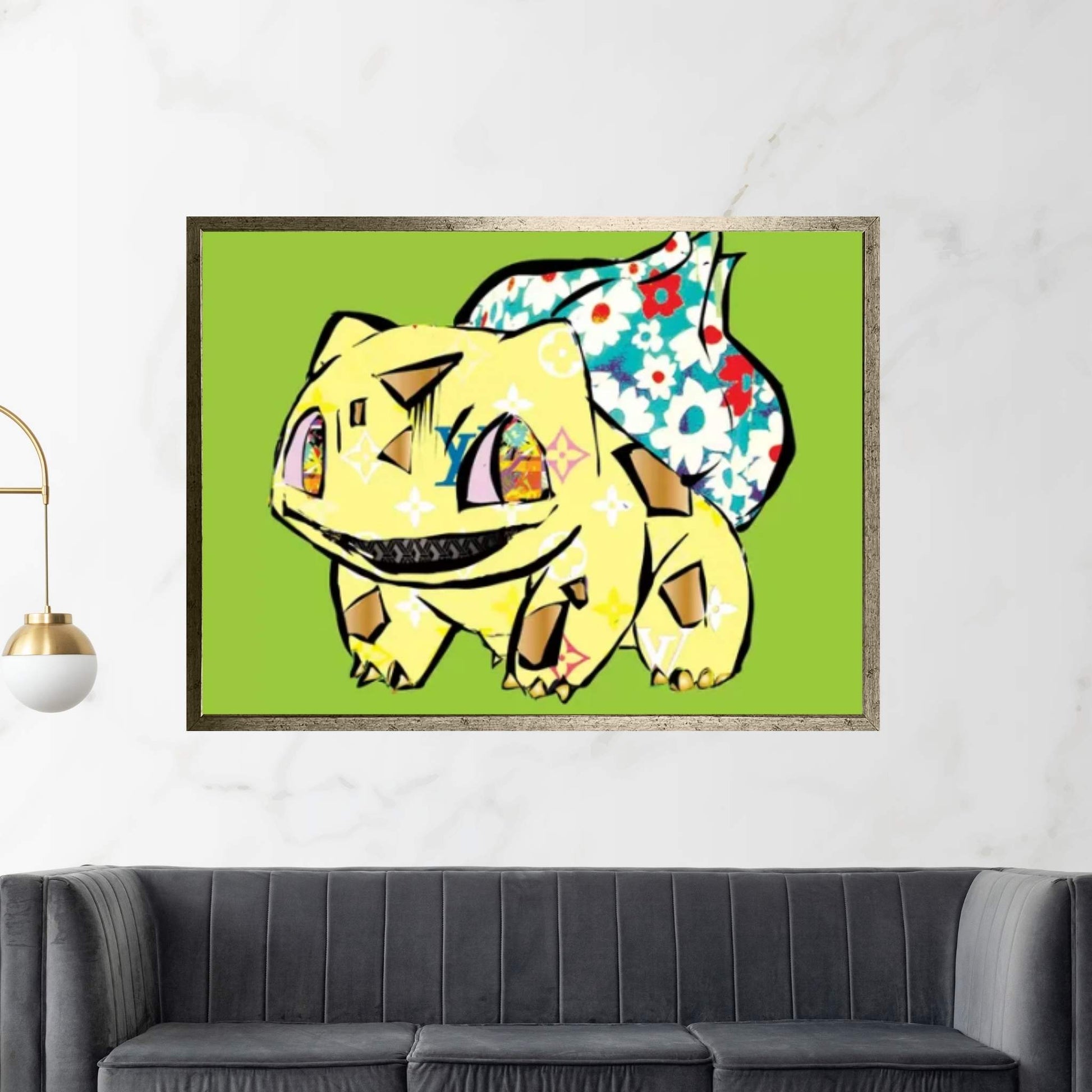 Pokémon - Bulbasaur Canvas Wall Art - Y Canvas