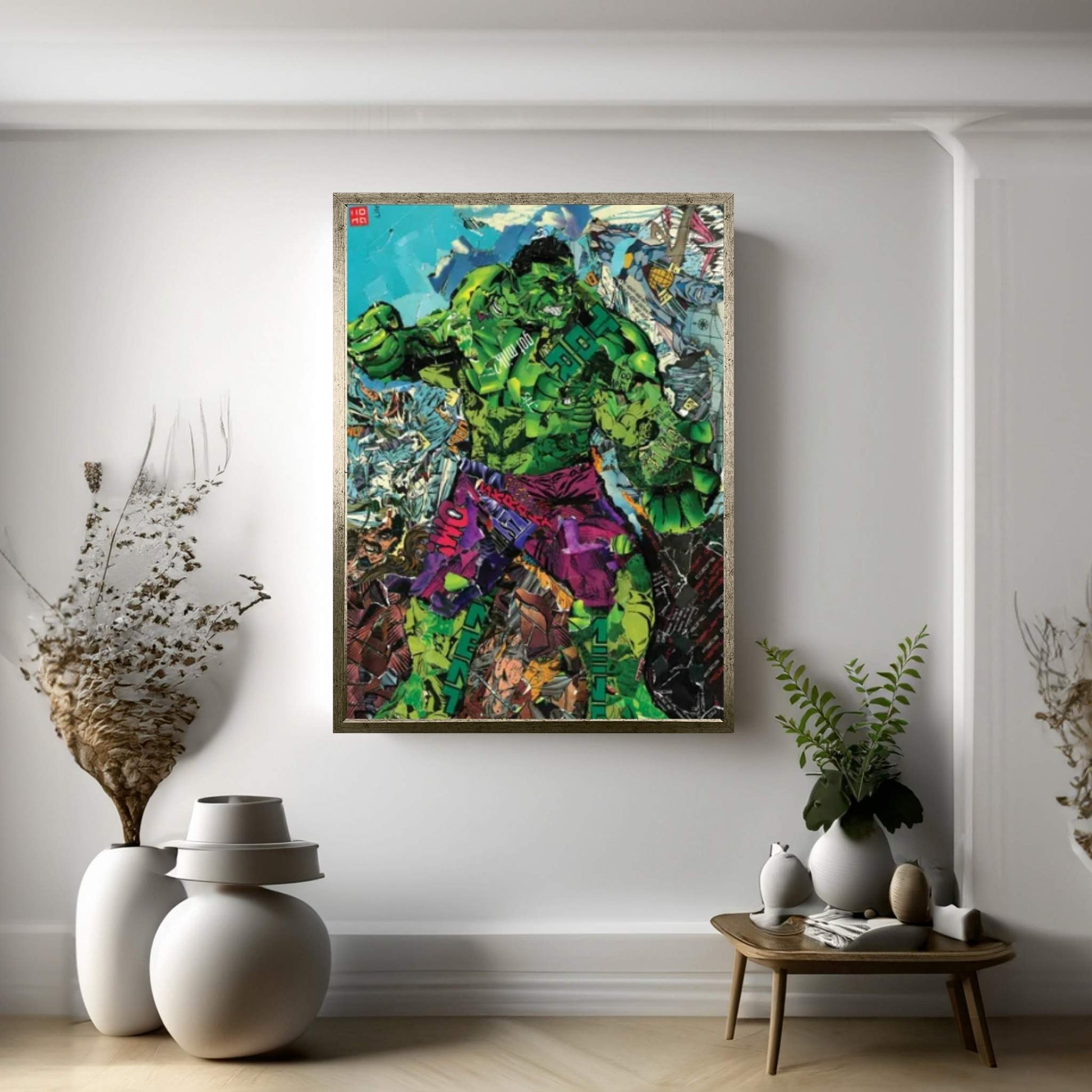 The Incredible Bruce Banner Hulk Canvas Wall Art - Y Canvas