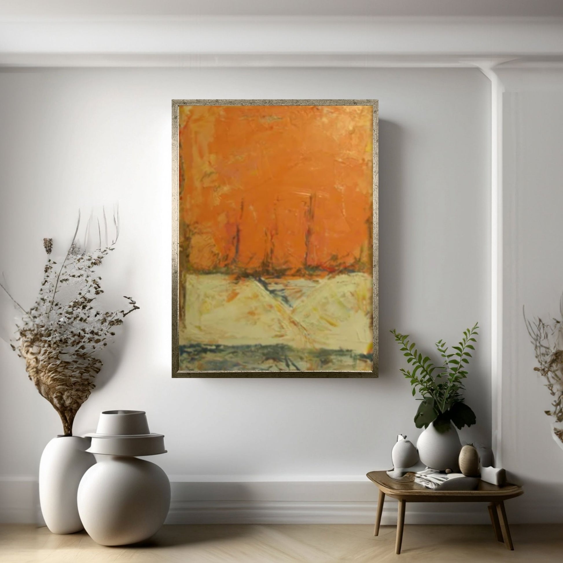 Mark Rothko Frame Canvas/Poster Art Reproduction, Rothko Reproduction, Modern Art Expressionism Painting - Y Canvas