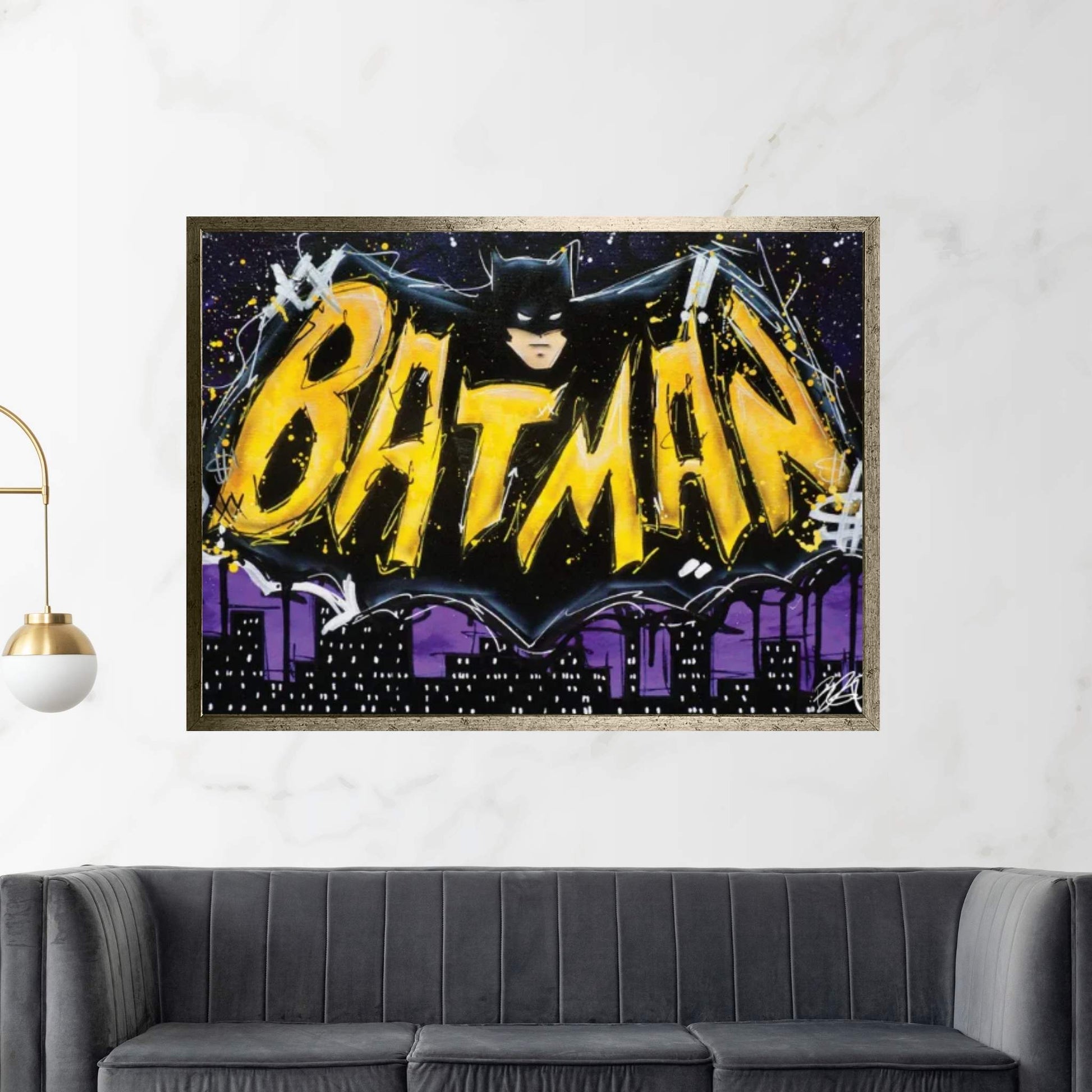 Protect the City Canvas Wall Art - Y Canvas