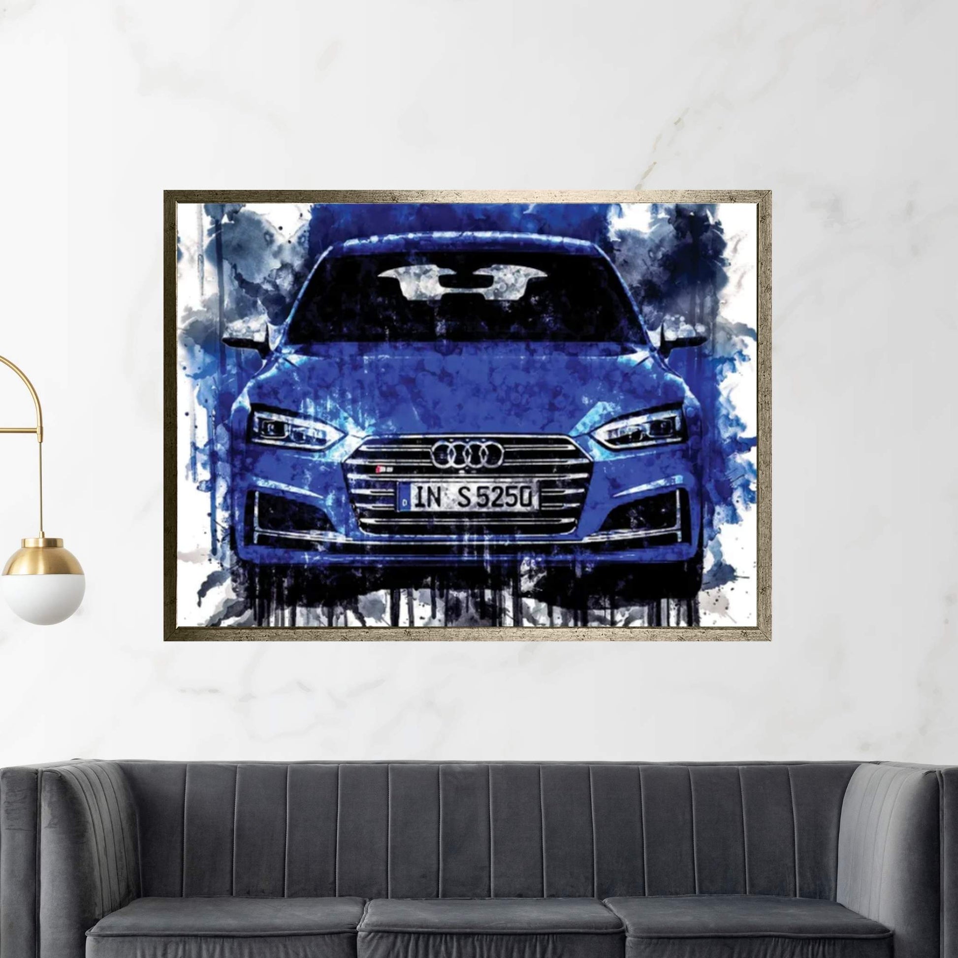 2018 Audi S5 Sportback Canvas Wall Art - Y Canvas