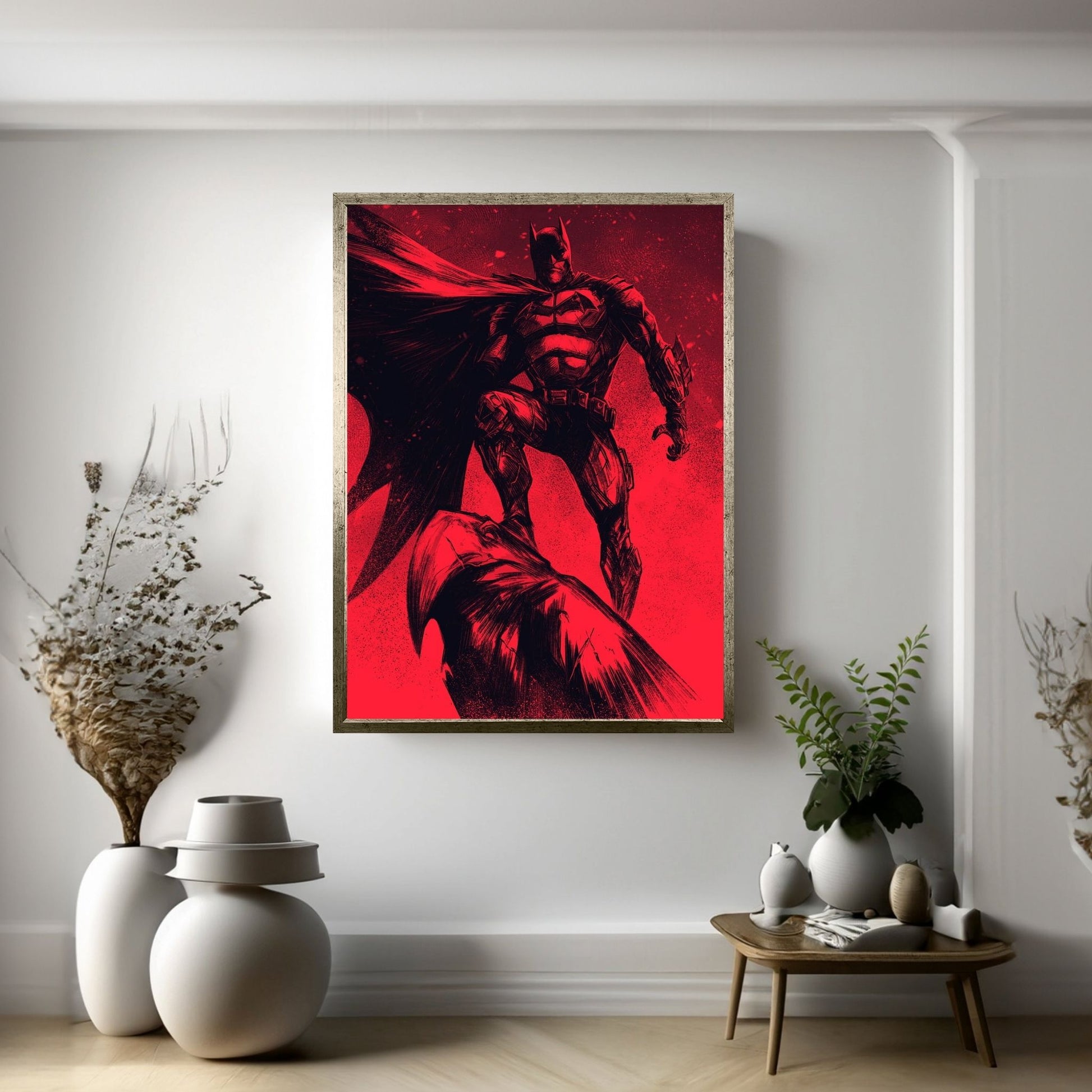 Batman Canvas Wall Art - Y Canvas