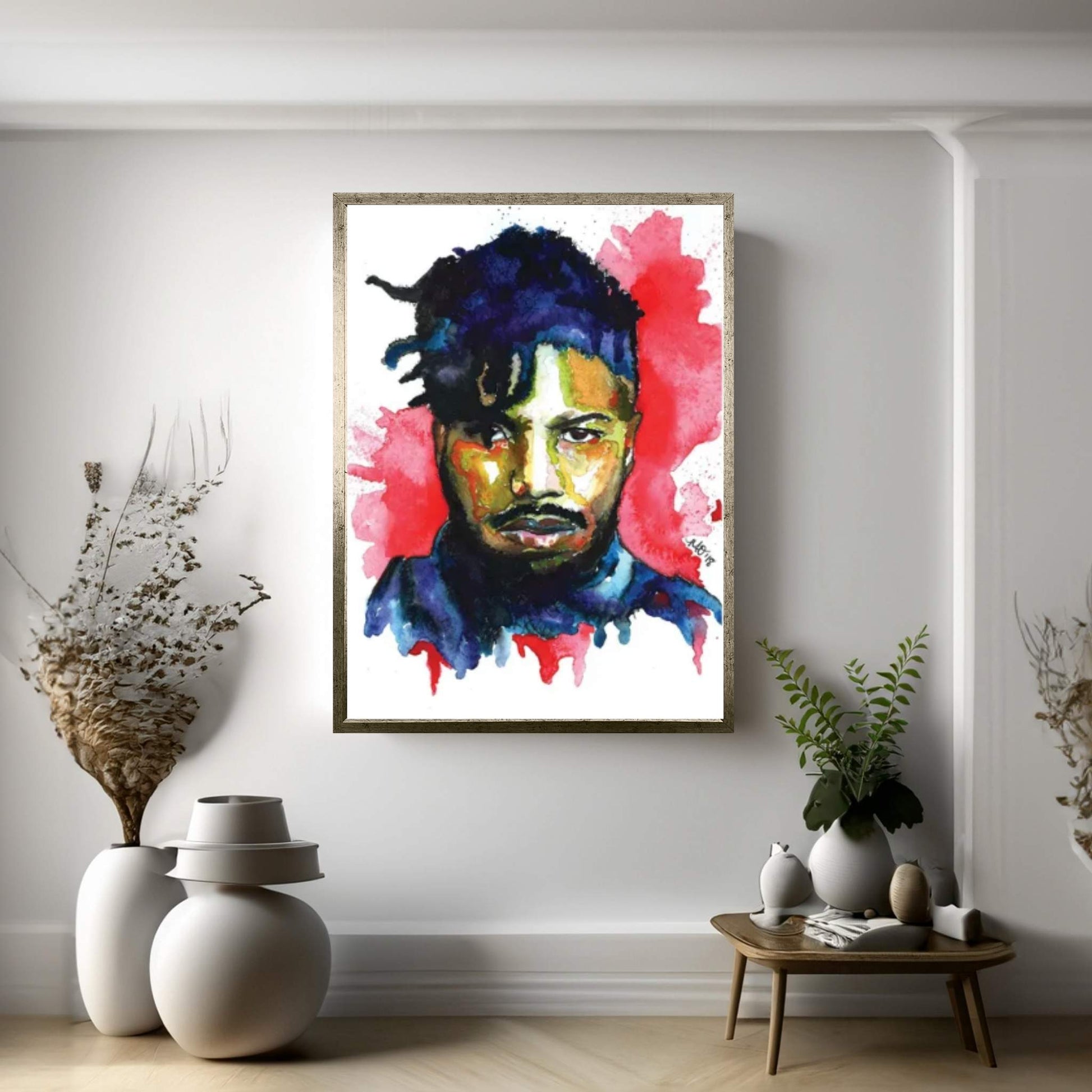 Killmonger Canvas Wall Art - Y Canvas