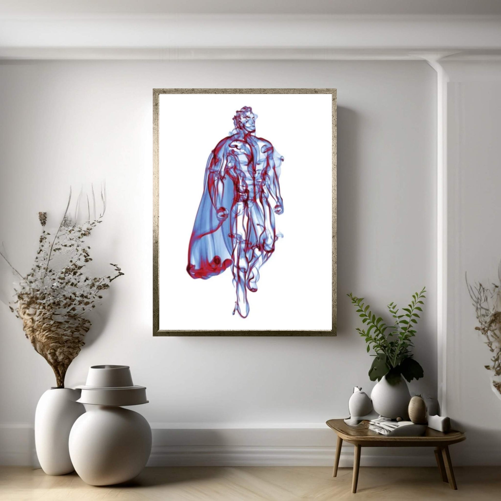 Superman Canvas Wall Art - Y Canvas