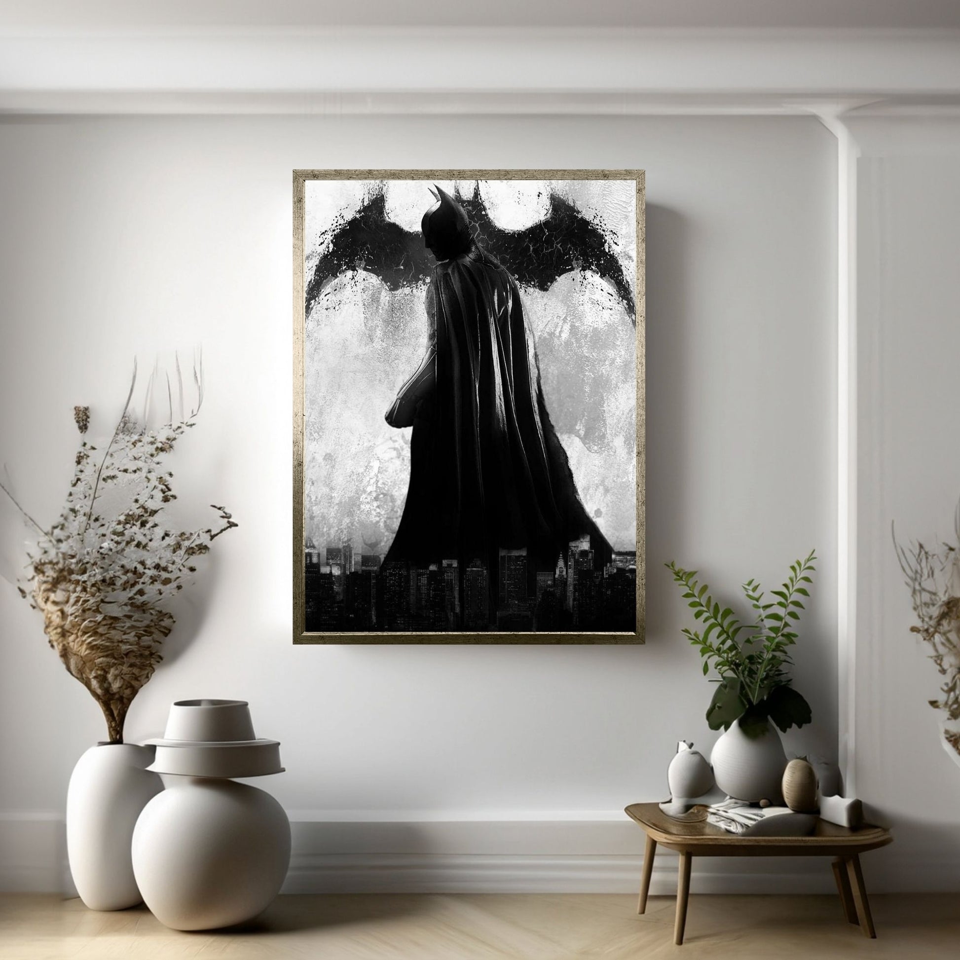 Batman Canvas Wall Art - Y Canvas