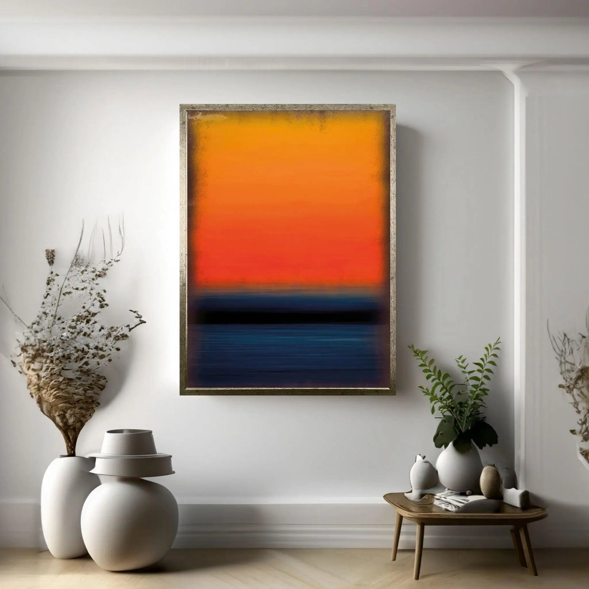 Mark Rothko Frame Canvas Wall Art Modern Art Reproduction - Y Canvas