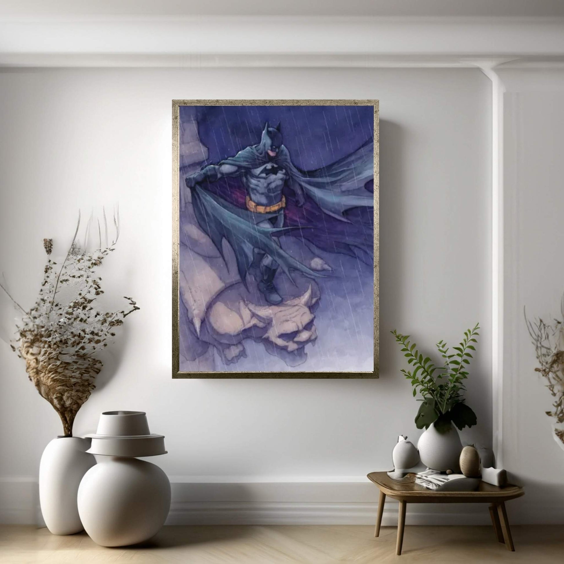 Dark Knight Canvas Wall Art - Y Canvas