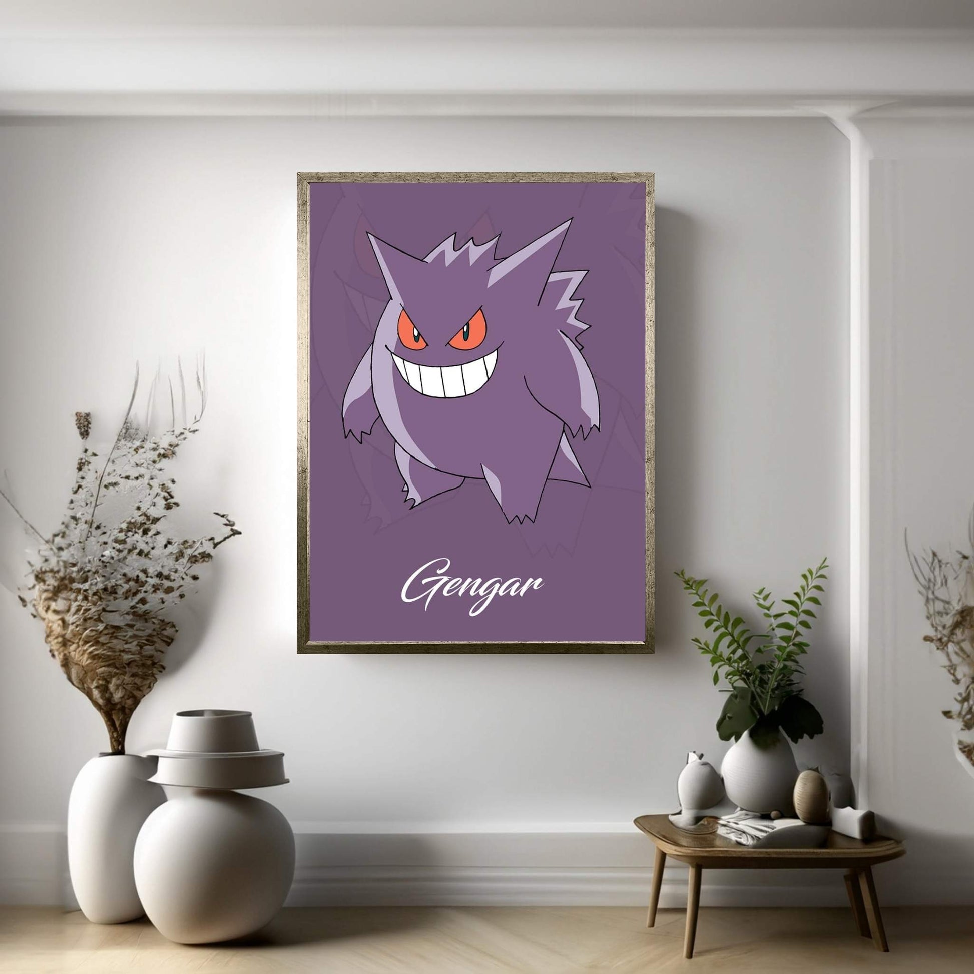 Pokémon - Gengar Canvas Wall Art - Y Canvas