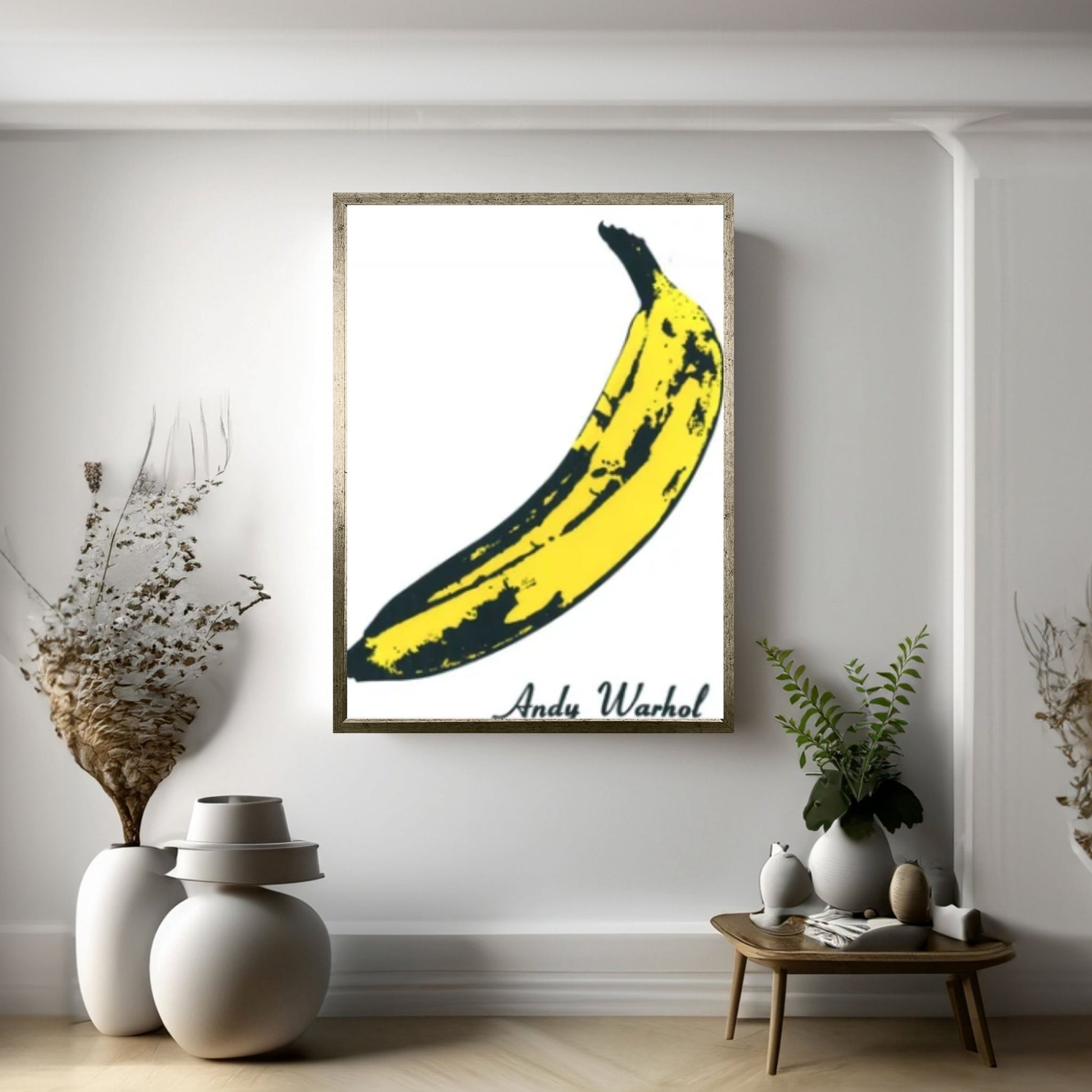 Andy Warhol Banana Pop Art, Velvet Underground Cover Art, Andy Warhol Banana Canvas - Y Canvas