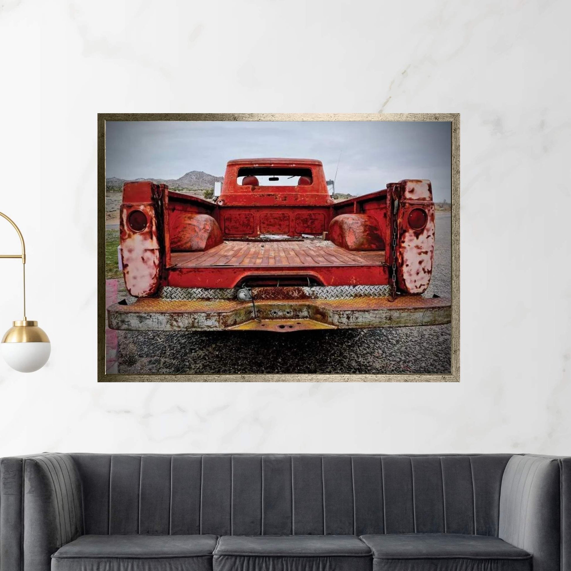 Back End Pickup Canvas Wall Art - Y Canvas