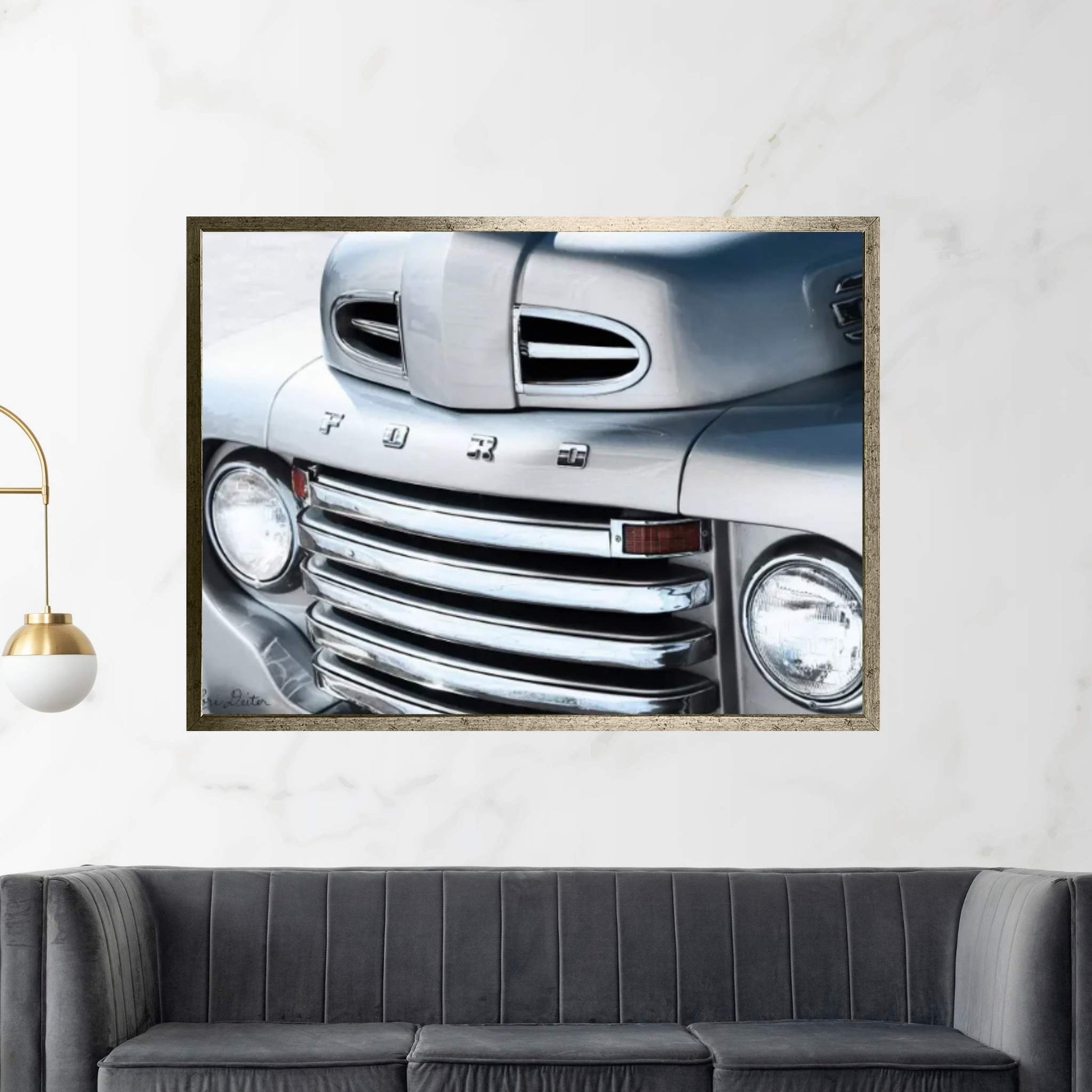 Tough Like a Ford Canvas Wall Art - Y Canvas