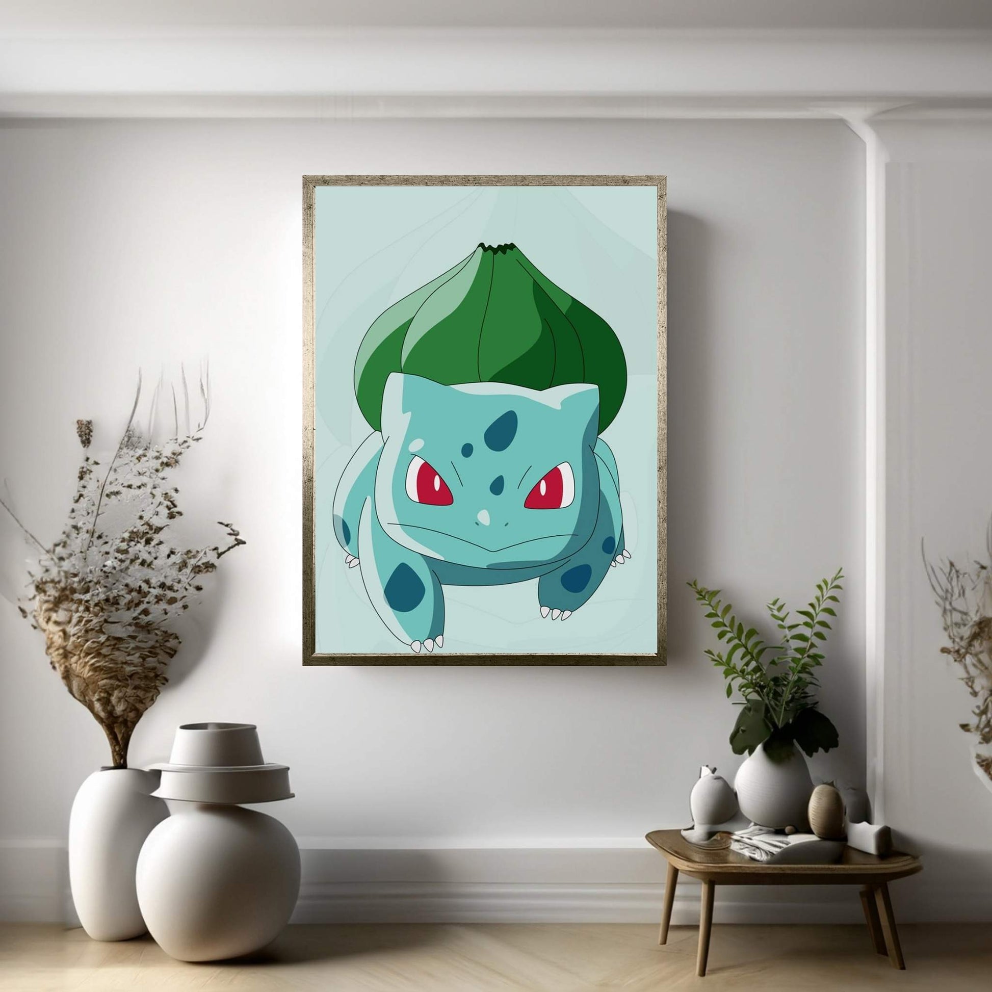 Pokémon - Bulbasaur Canvas Wall Art - Y Canvas