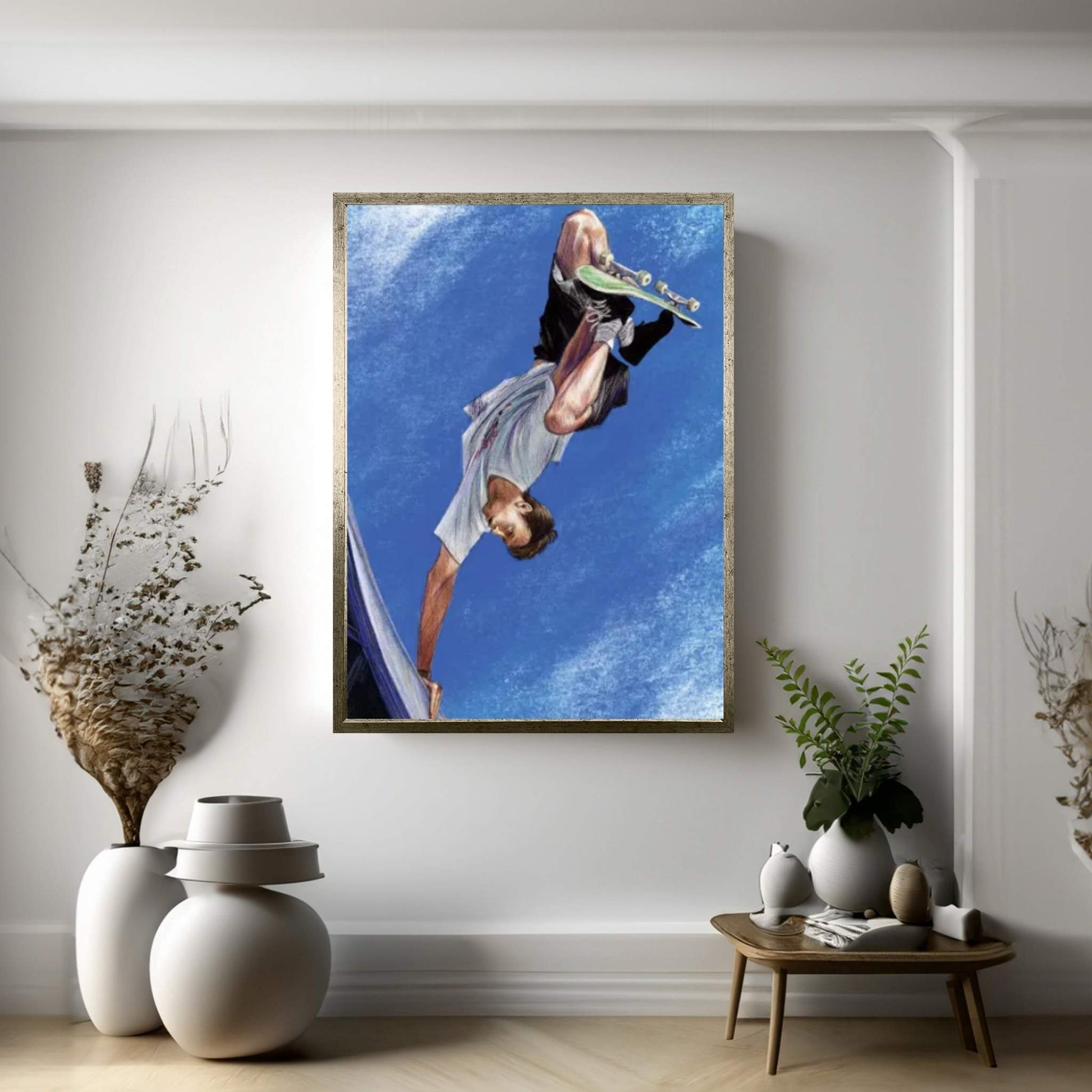 Tony Hawk Canvas Wall Art - Y Canvas