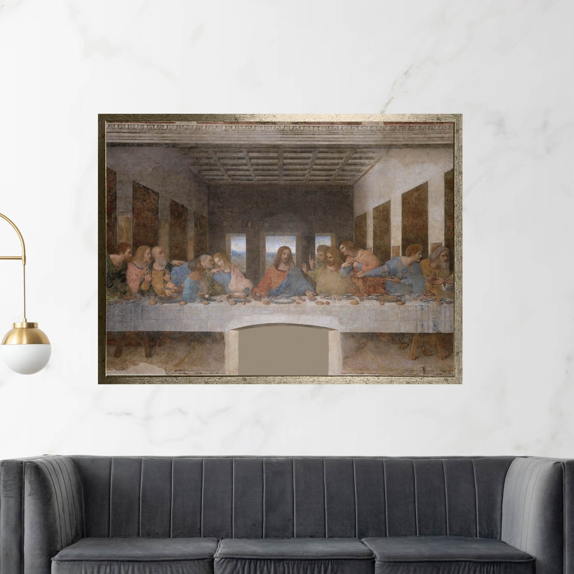 The Last Supper Canvas Wall Art - Y Canvas