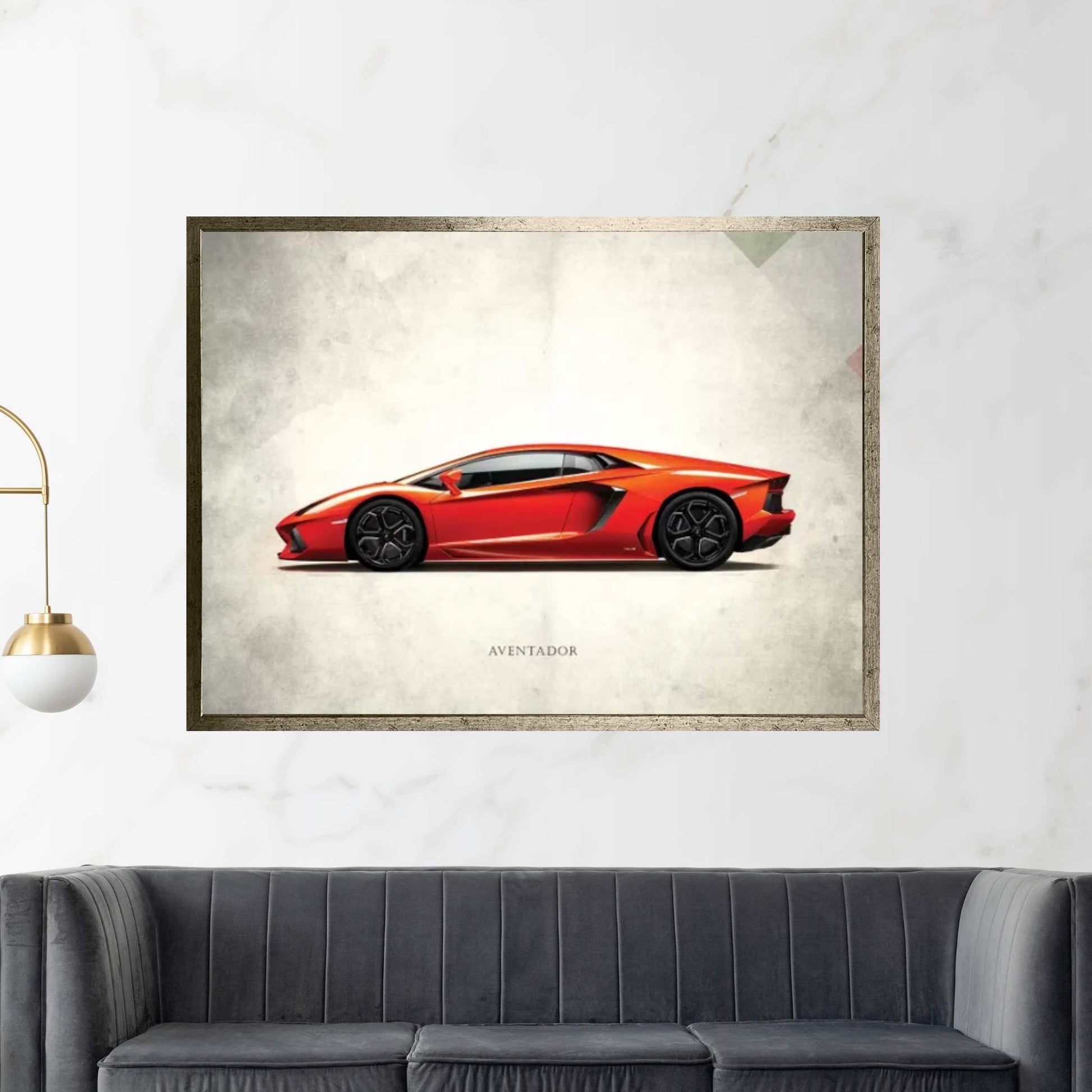 Lamborghini Aventador Canvas Wall Art - Y Canvas