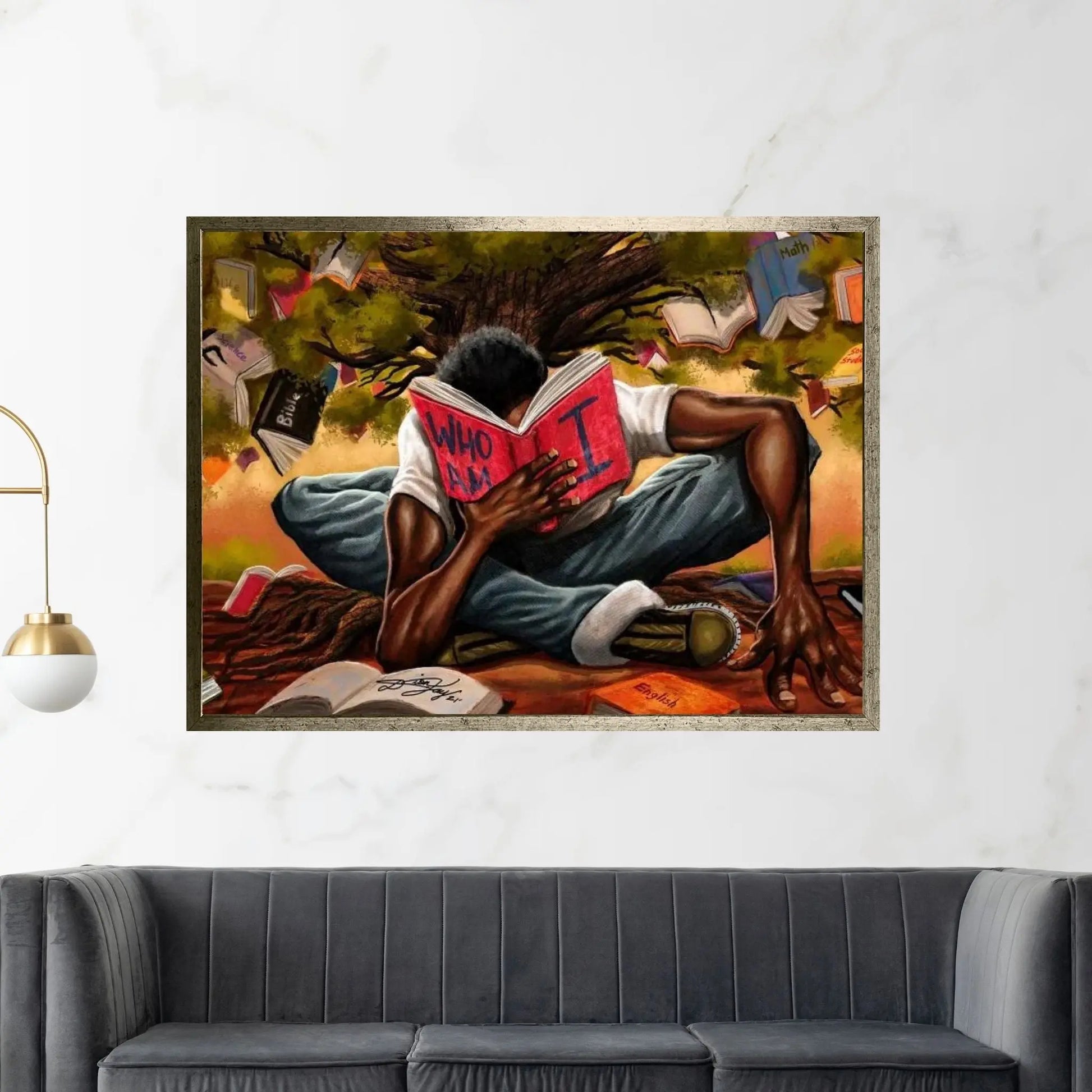 Tree Of Knowledge Wall Art - Y Canvas