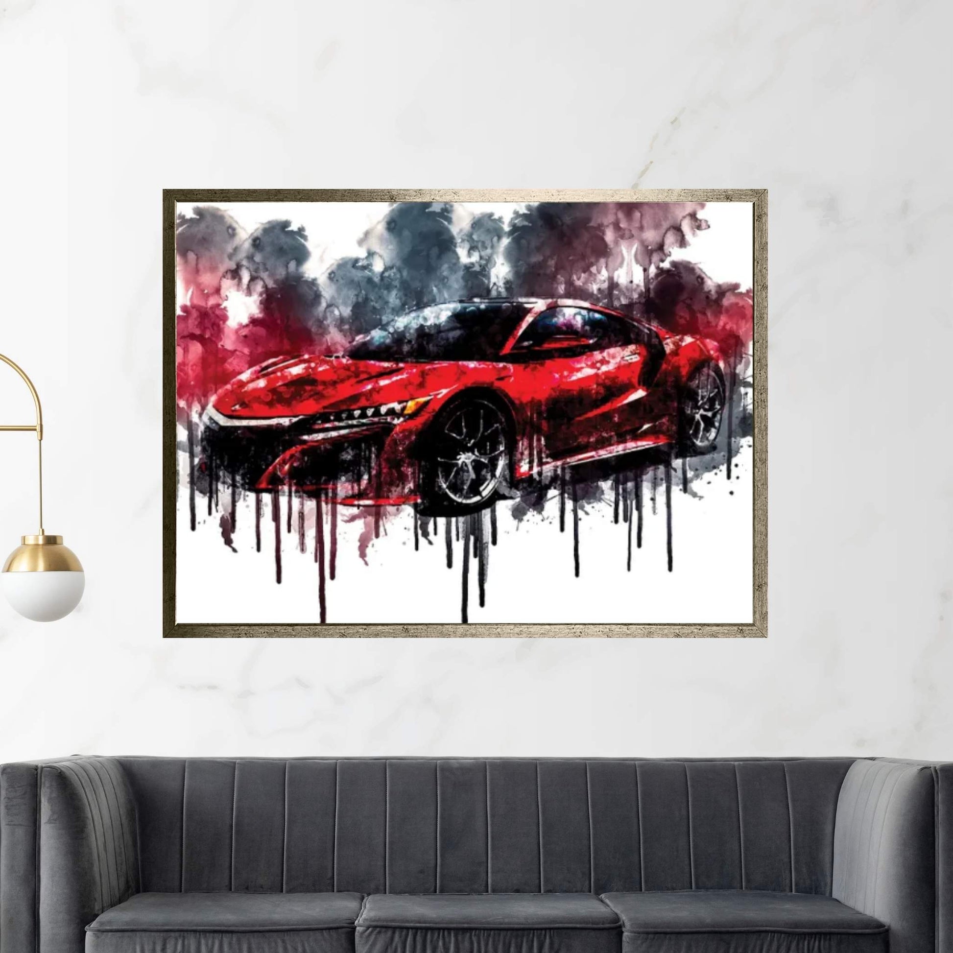 2017 Honda NSX Canvas Wall Art - Y Canvas